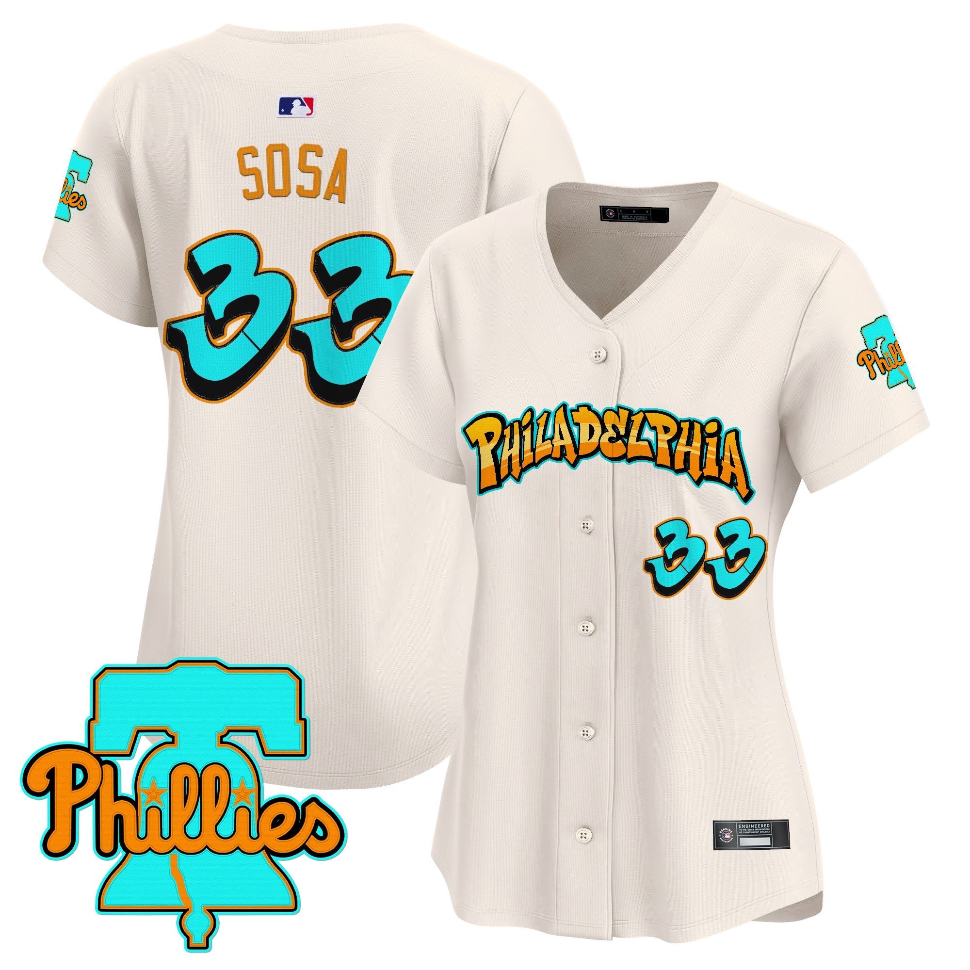 Women’s Philadelphia ‘Graffiti Broad Street Edition’ Vapor Premier Limited Jersey