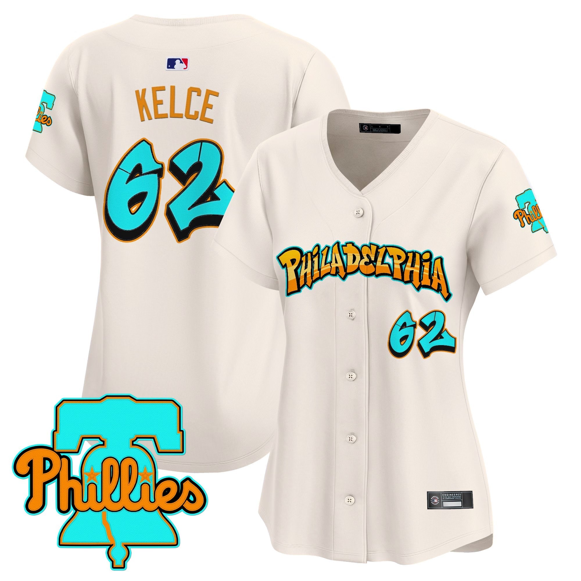 Women’s Philadelphia ‘Graffiti Broad Street Edition’ Vapor Premier Limited Jersey
