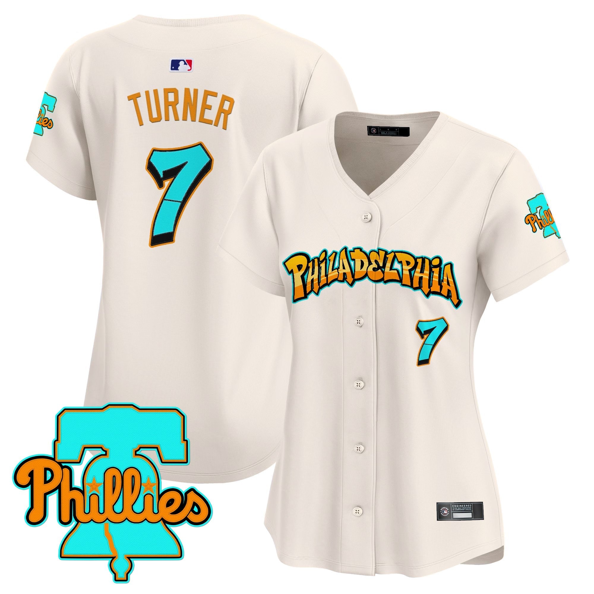 Women’s Philadelphia ‘Graffiti Broad Street Edition’ Vapor Premier Limited Jersey