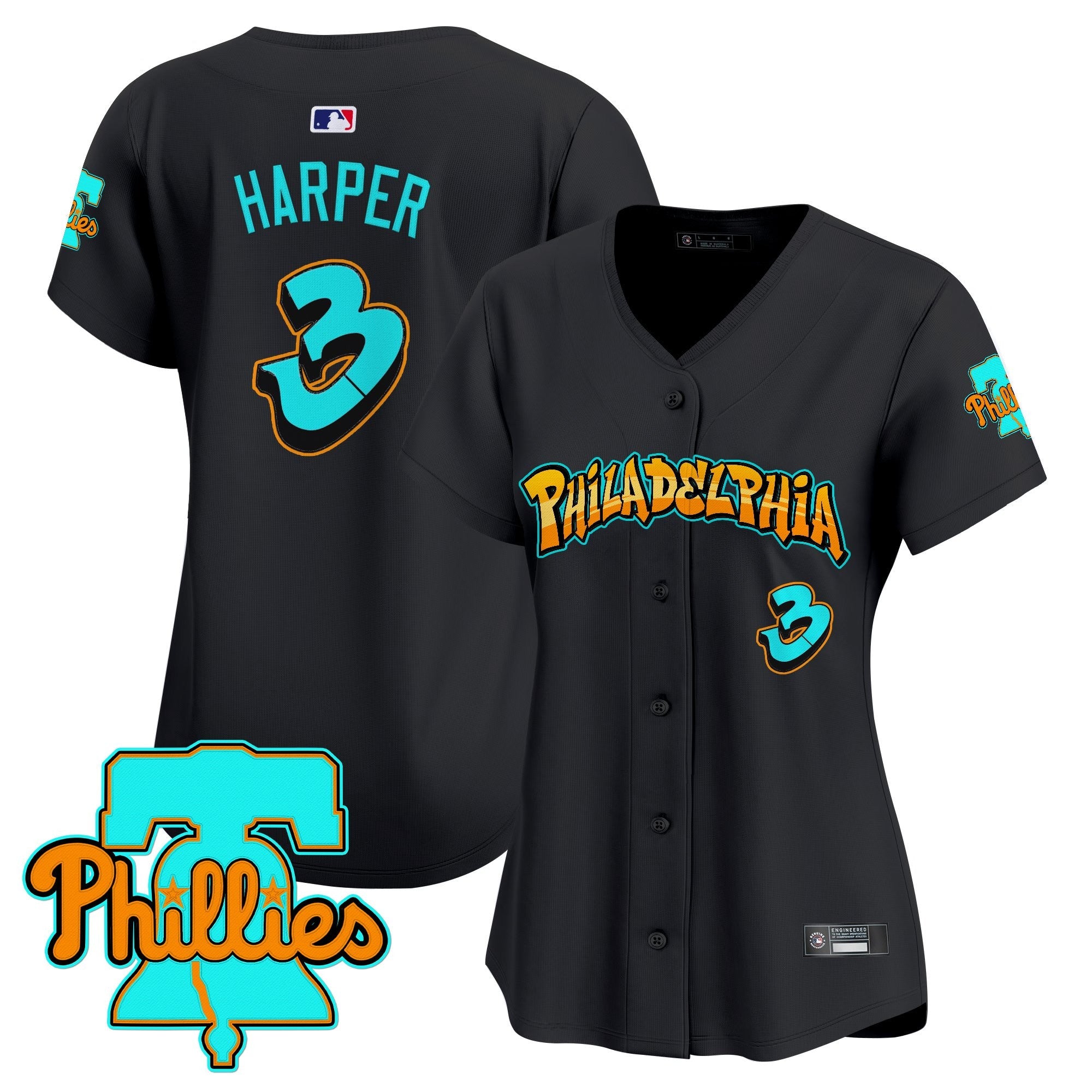 Women’s Philadelphia ‘Graffiti Broad Street Edition’ Vapor Premier Limited Jersey