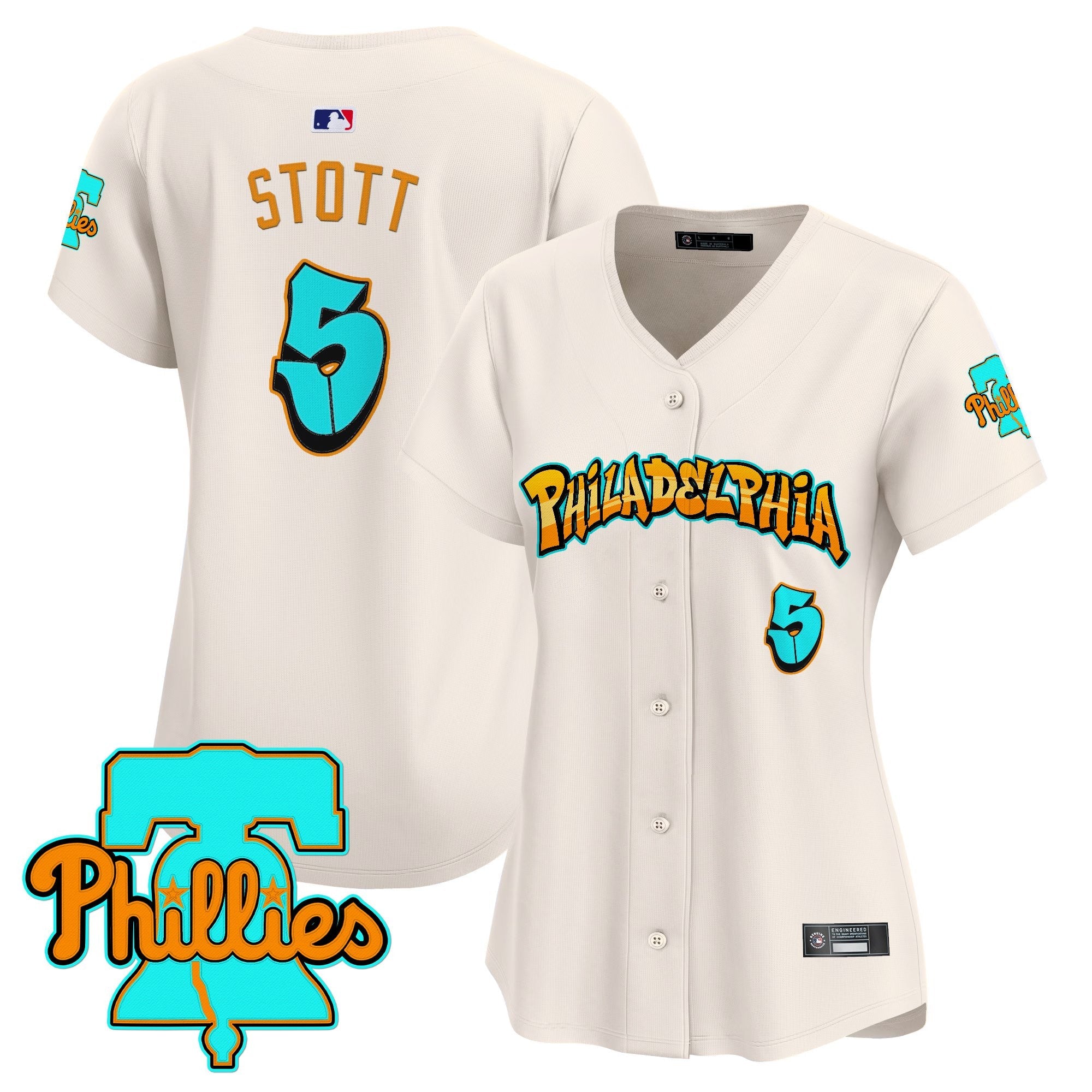 Women’s Philadelphia ‘Graffiti Broad Street Edition’ Vapor Premier Limited Jersey