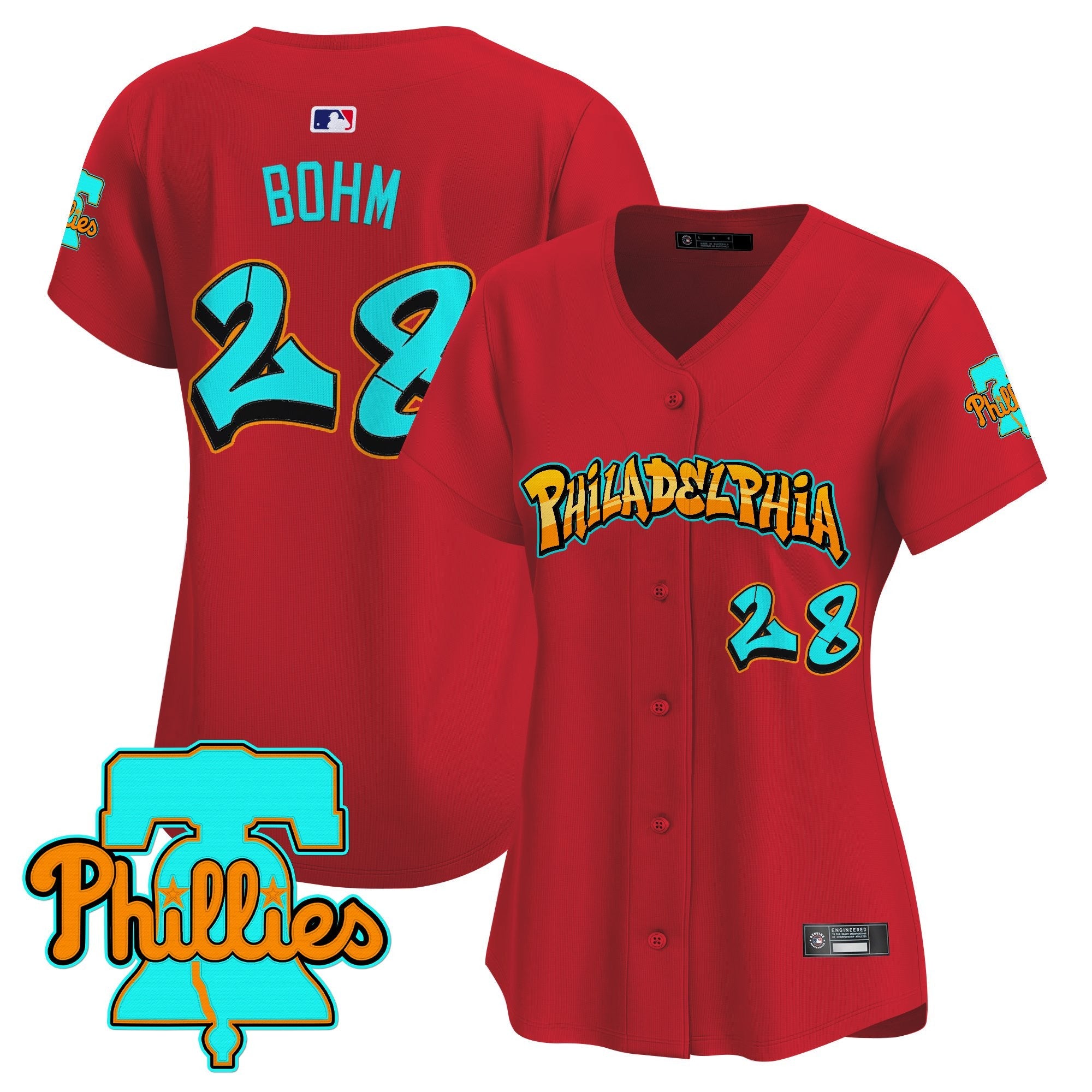 Women’s Philadelphia ‘Graffiti Broad Street Edition’ Vapor Premier Limited Jersey