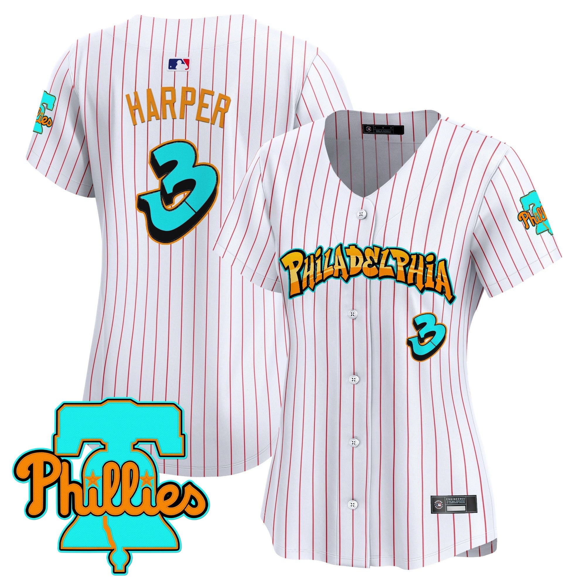 Women’s Philadelphia ‘Graffiti Broad Street Edition’ Vapor Premier Limited Jersey