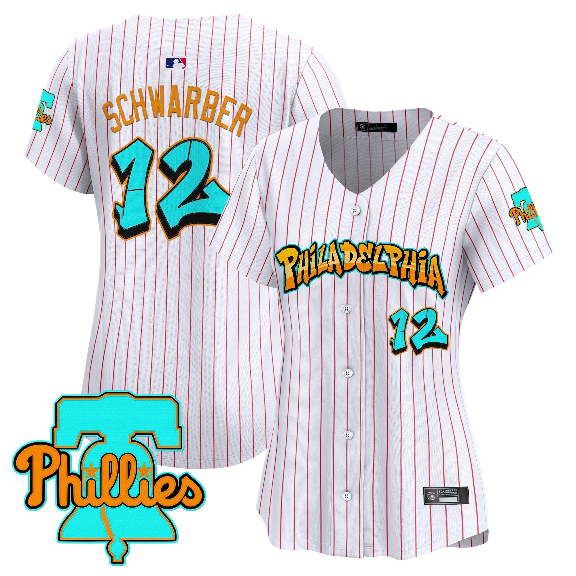 Women’s Philadelphia ‘Graffiti Broad Street Edition’ Vapor Premier Limited Jersey
