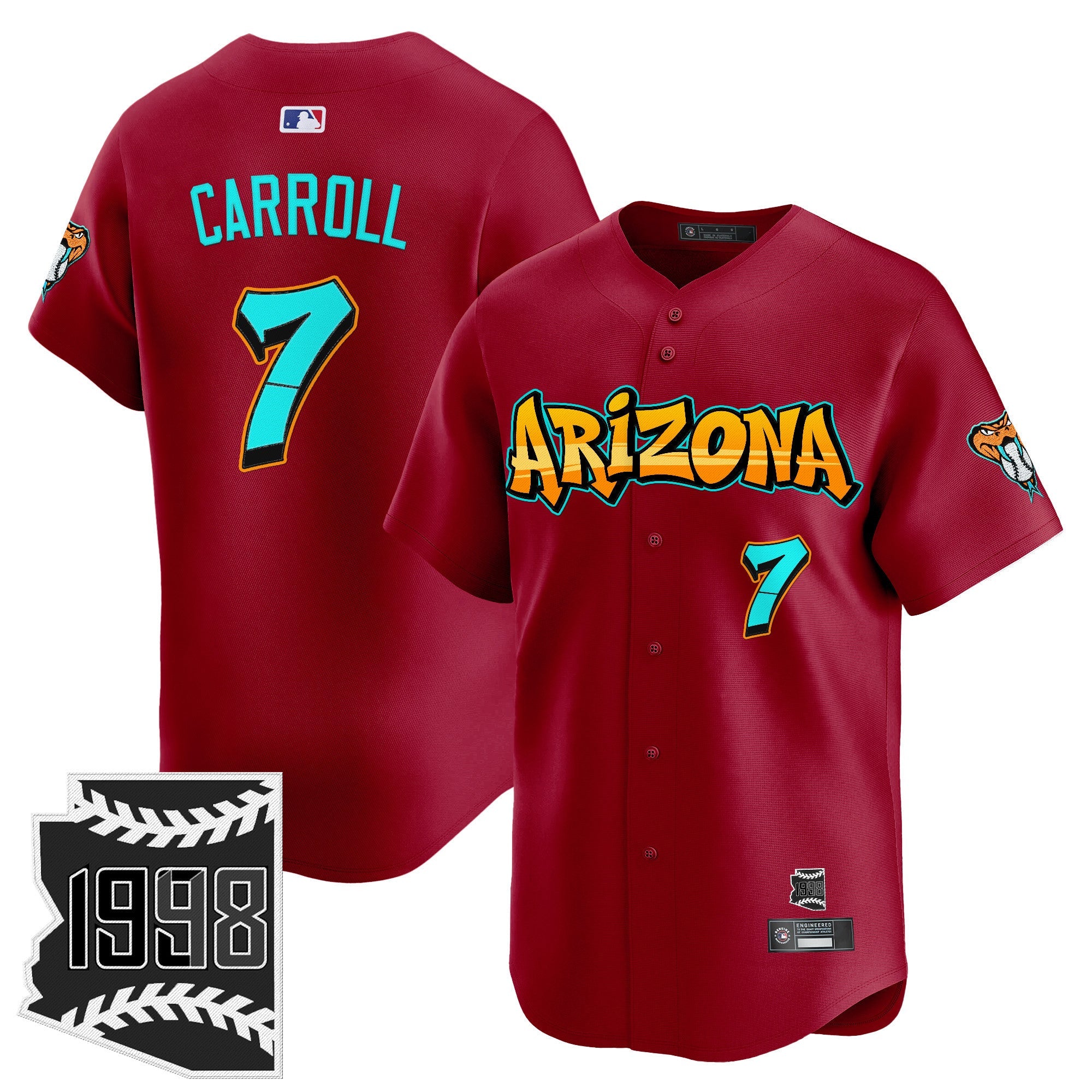 Men’s Arizona ‘Graffiti Desert Ink Edition’ Vapor Premier Limited Jersey