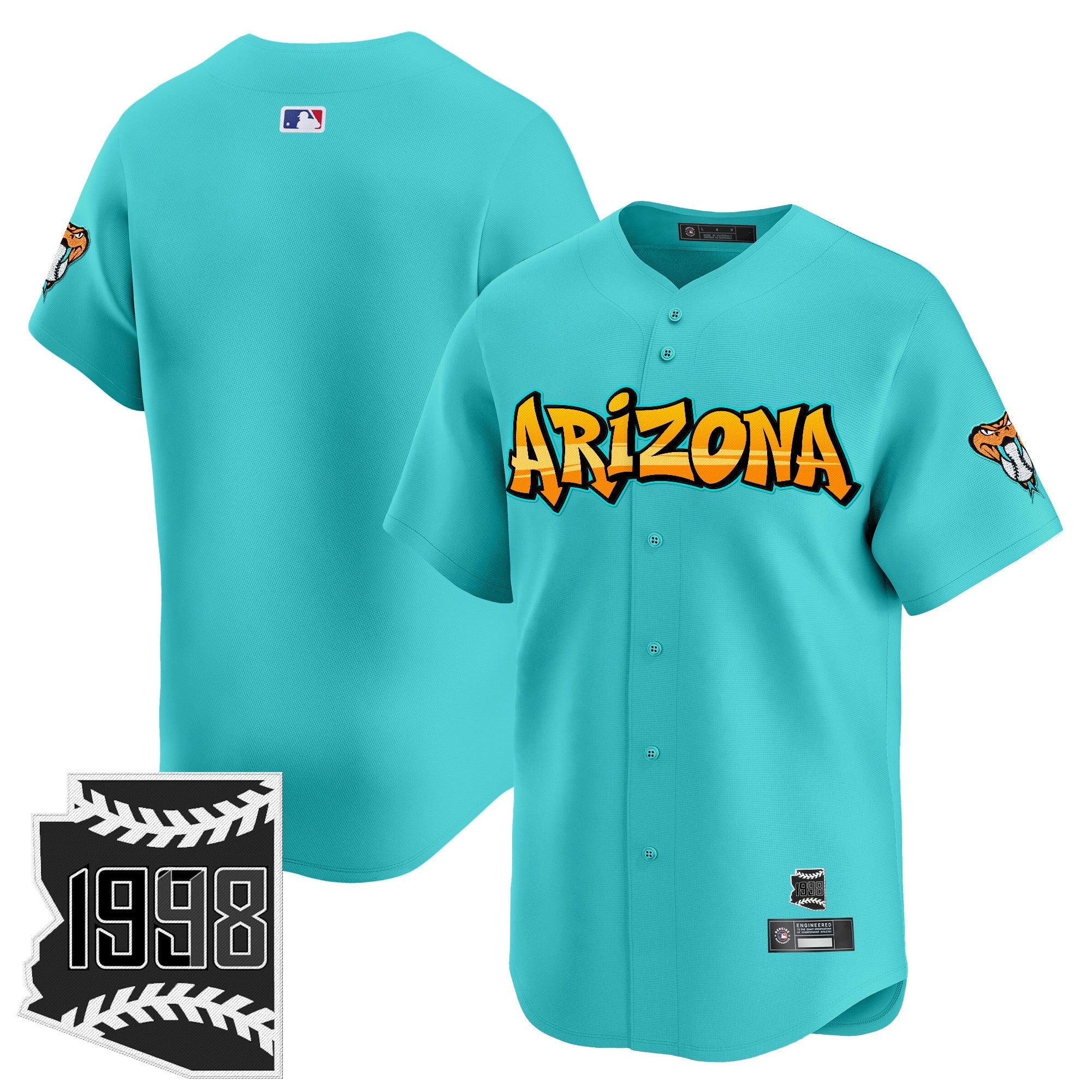 Men’s Arizona ‘Graffiti Desert Ink Edition’ Vapor Premier Limited Jersey