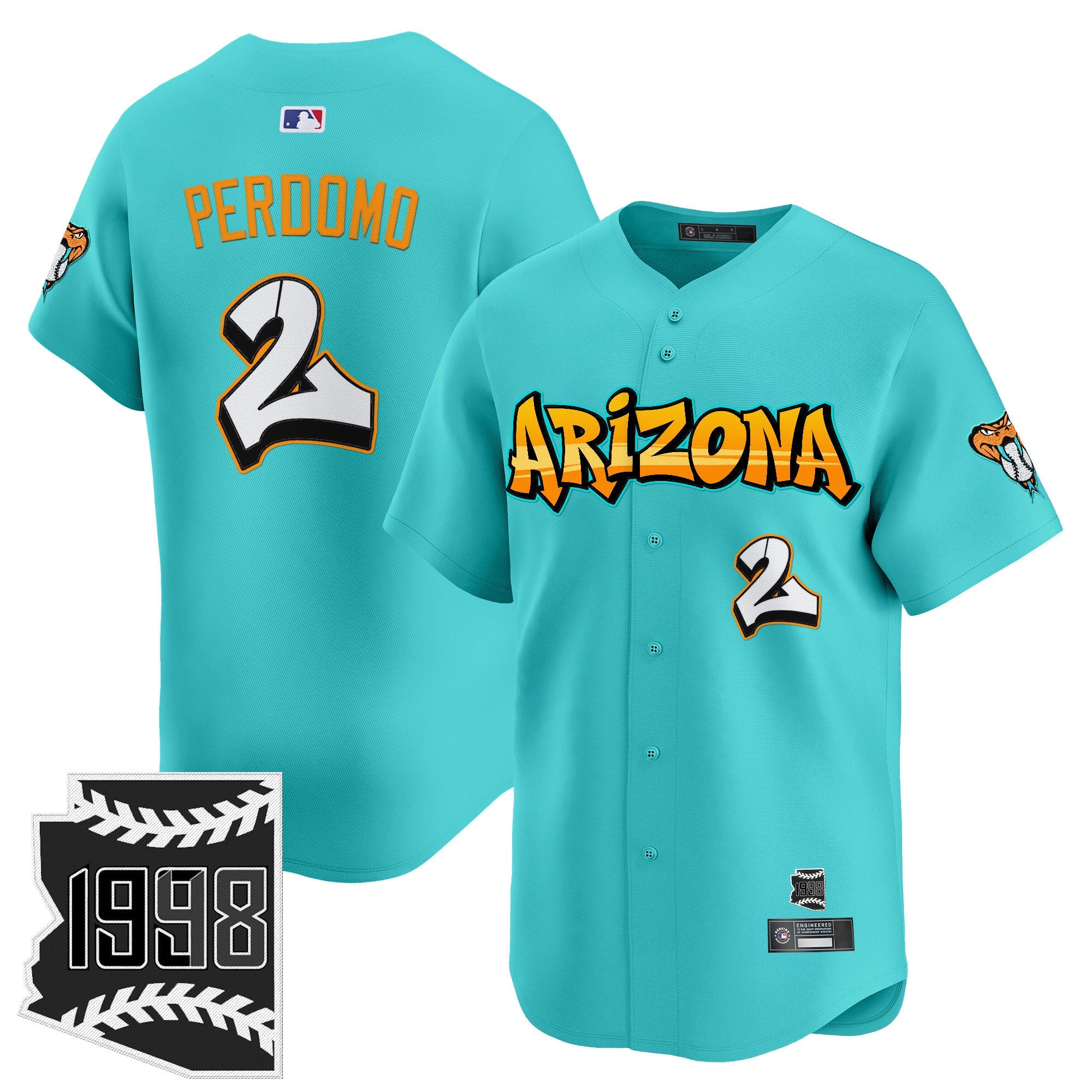 Men’s Arizona ‘Graffiti Desert Ink Edition’ Vapor Premier Limited Jersey