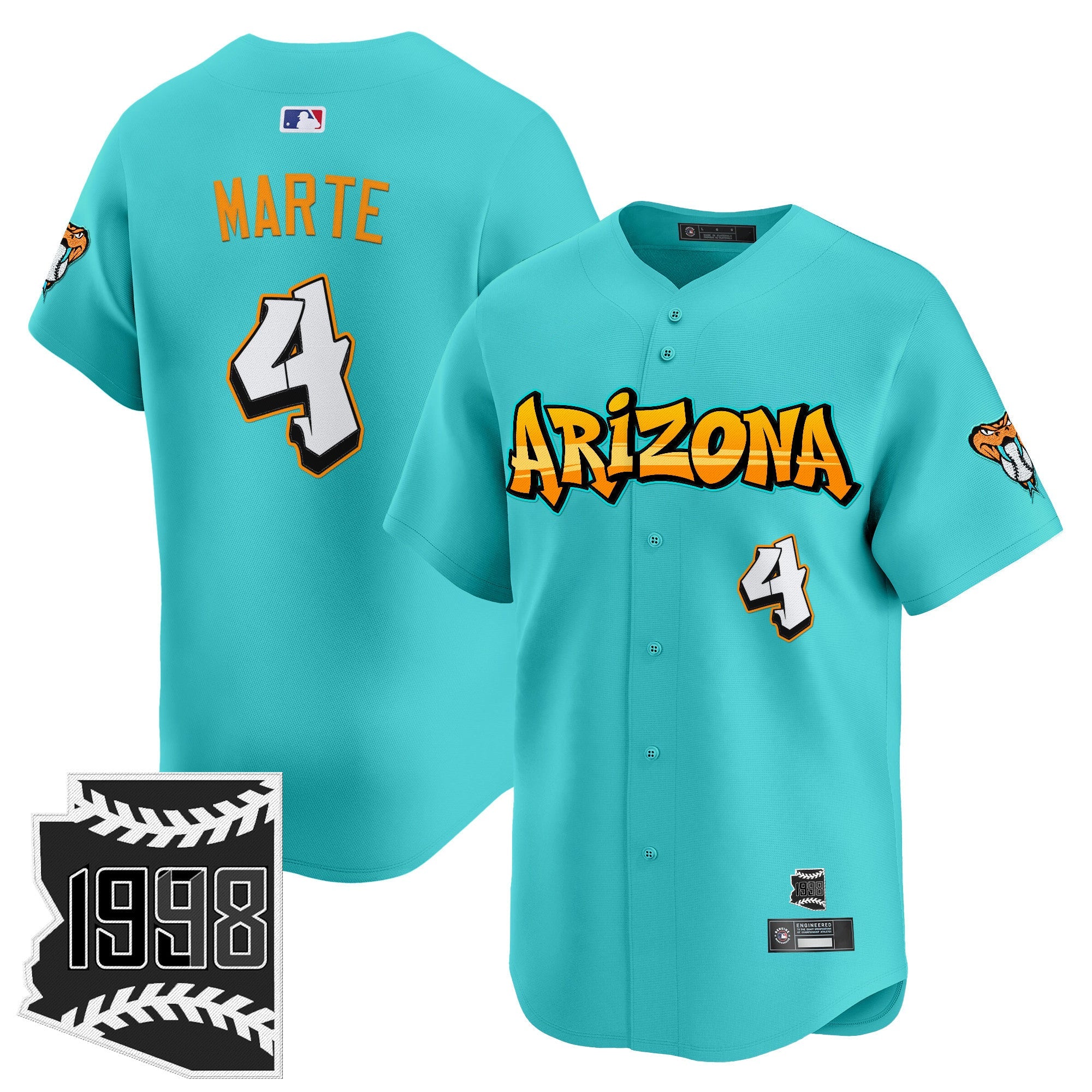 Men’s Arizona ‘Graffiti Desert Ink Edition’ Vapor Premier Limited Jersey
