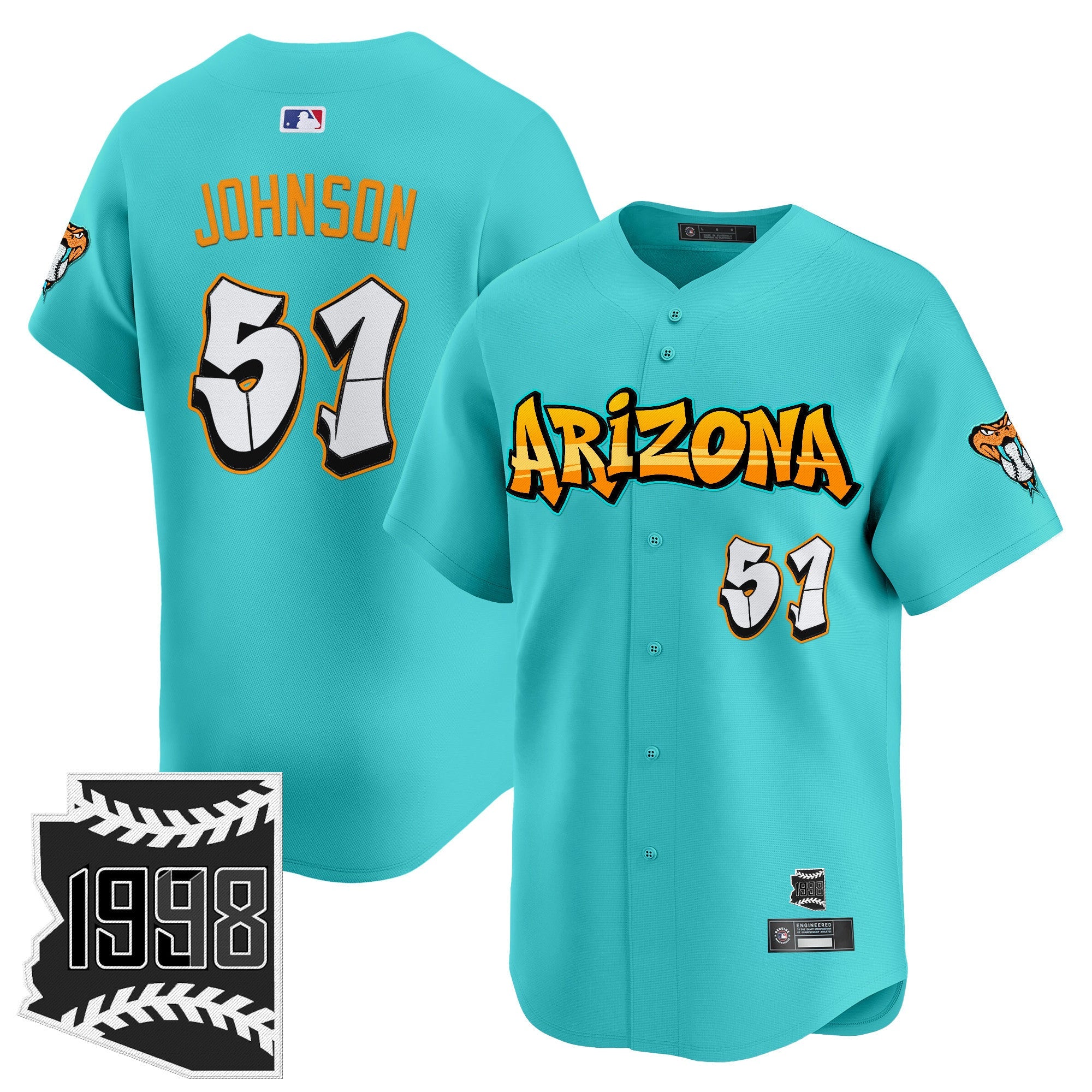 Men’s Arizona ‘Graffiti Desert Ink Edition’ Vapor Premier Limited Jersey