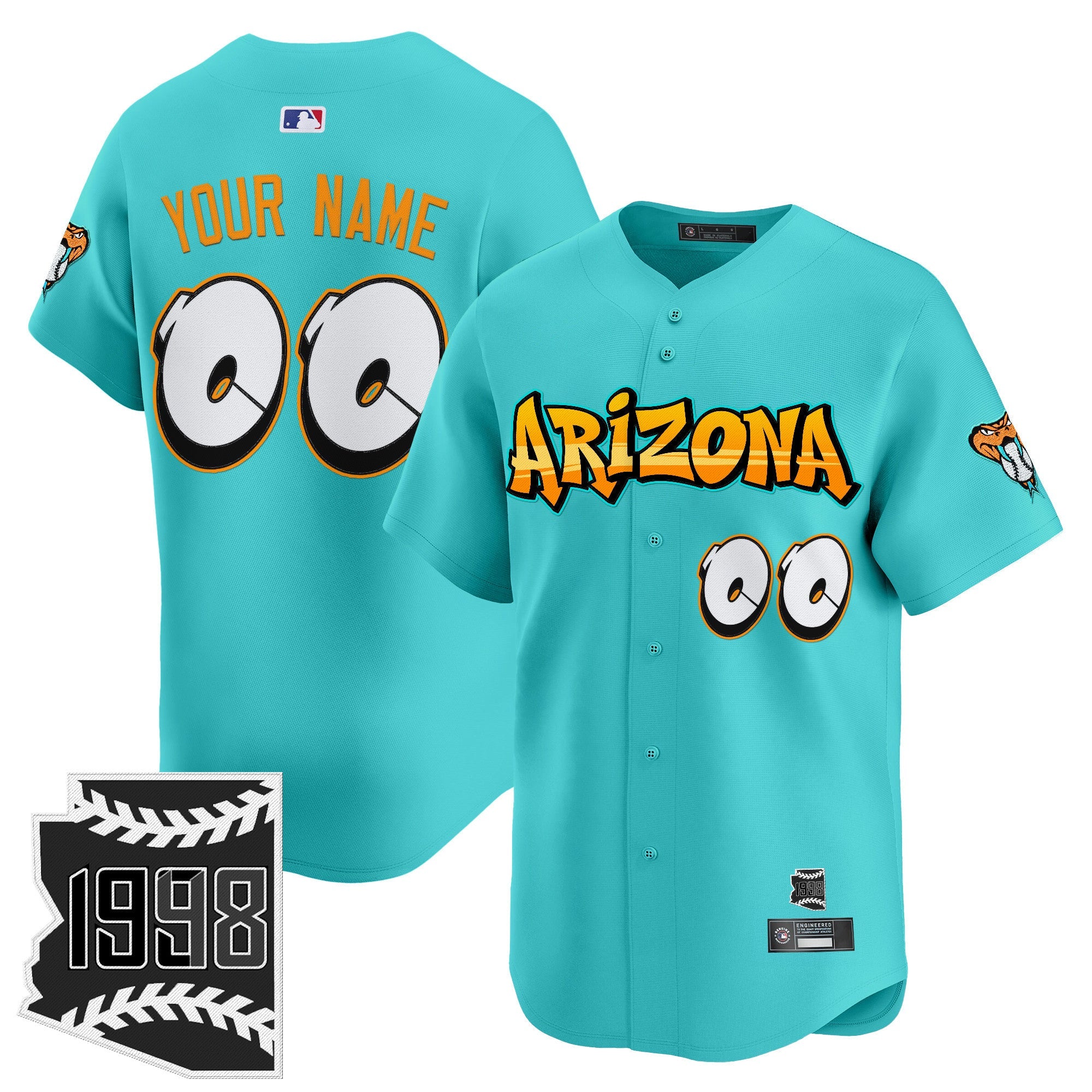 Arizona ‘Graffiti Desert Ink Edition’ Vapor Premier Limited Custom Jersey