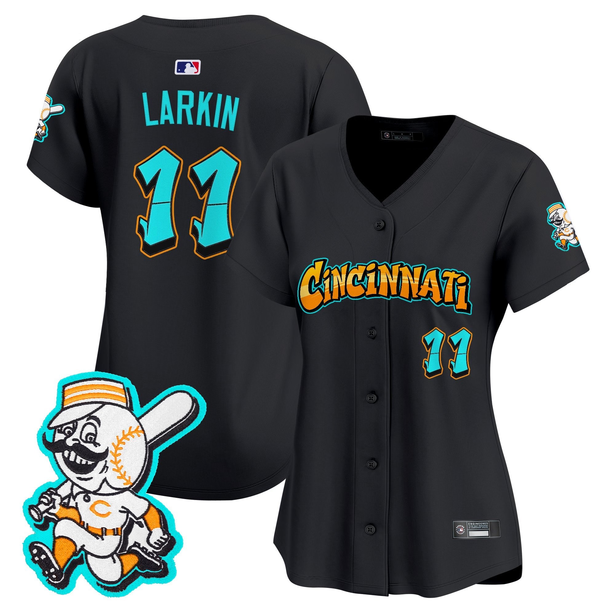 Women’s Cincinnati ‘Graffiti Queen City Edition’ Vapor Premier Limited Jersey