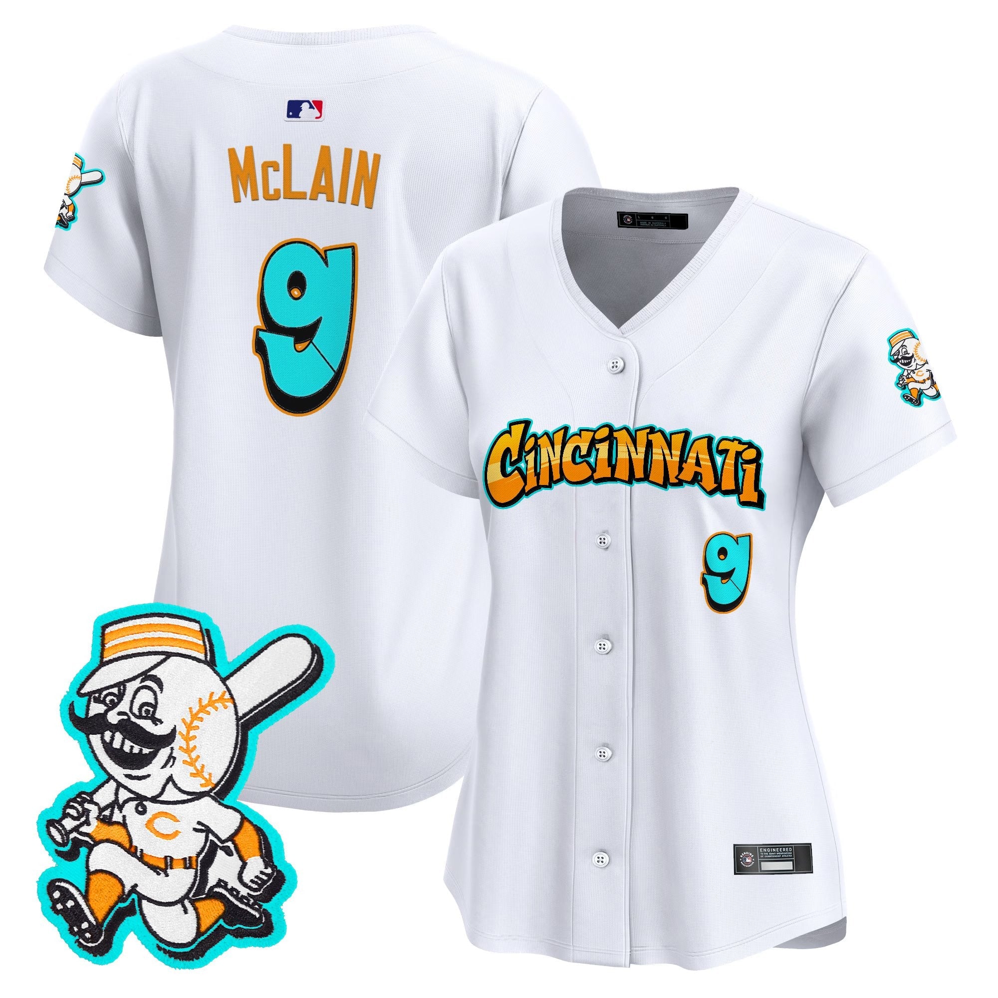 Women’s Cincinnati ‘Graffiti Queen City Edition’ Vapor Premier Limited Jersey