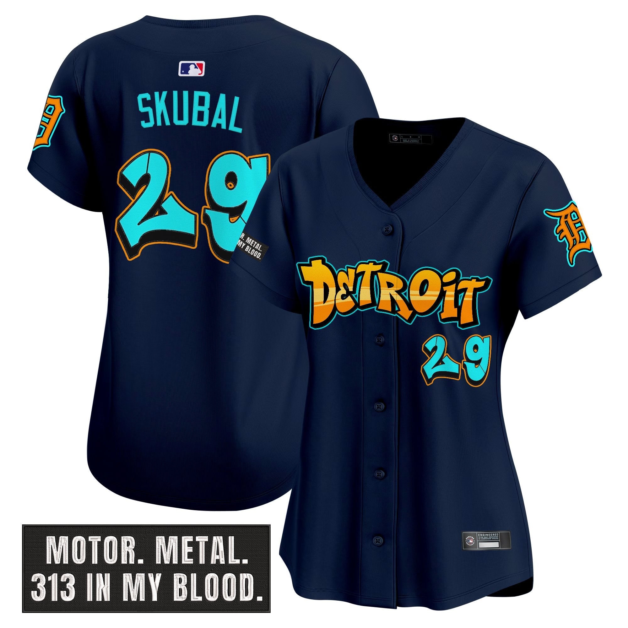Women’s Detroit ‘Graffiti Motor City Edition’ Vapor Premier Limited Jersey