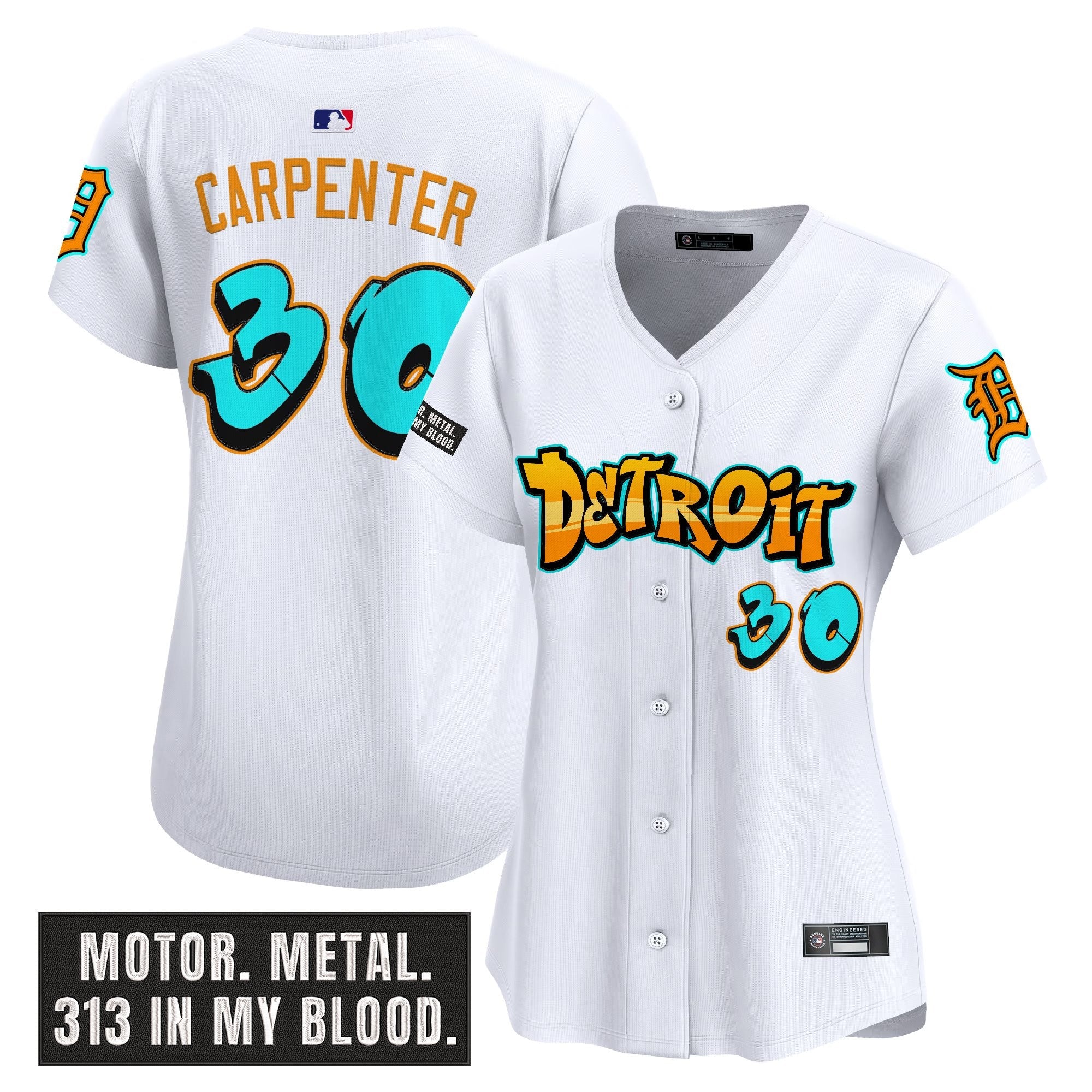 Women’s Detroit ‘Graffiti Motor City Edition’ Vapor Premier Limited Jersey