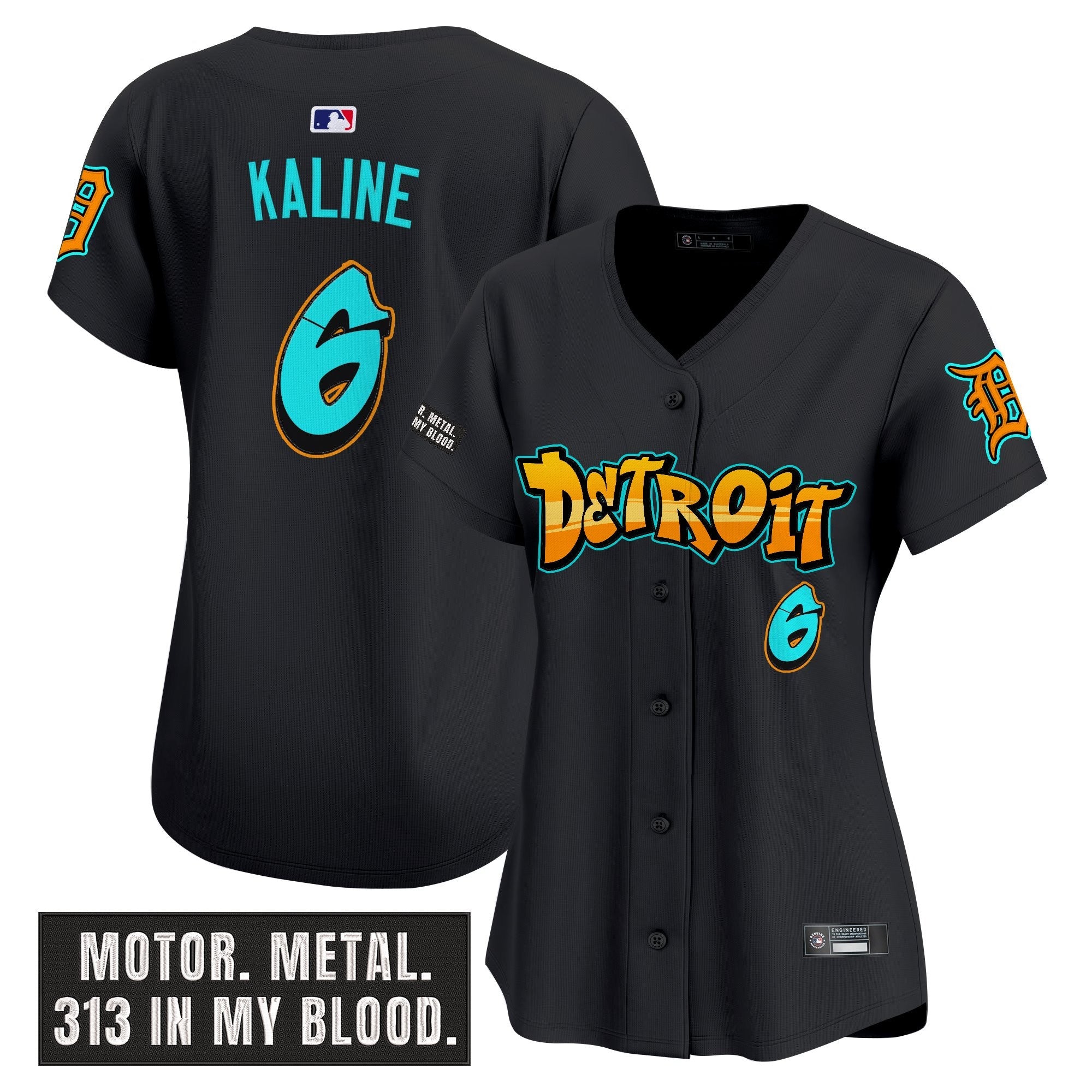 Women’s Detroit ‘Graffiti Motor City Edition’ Vapor Premier Limited Jersey