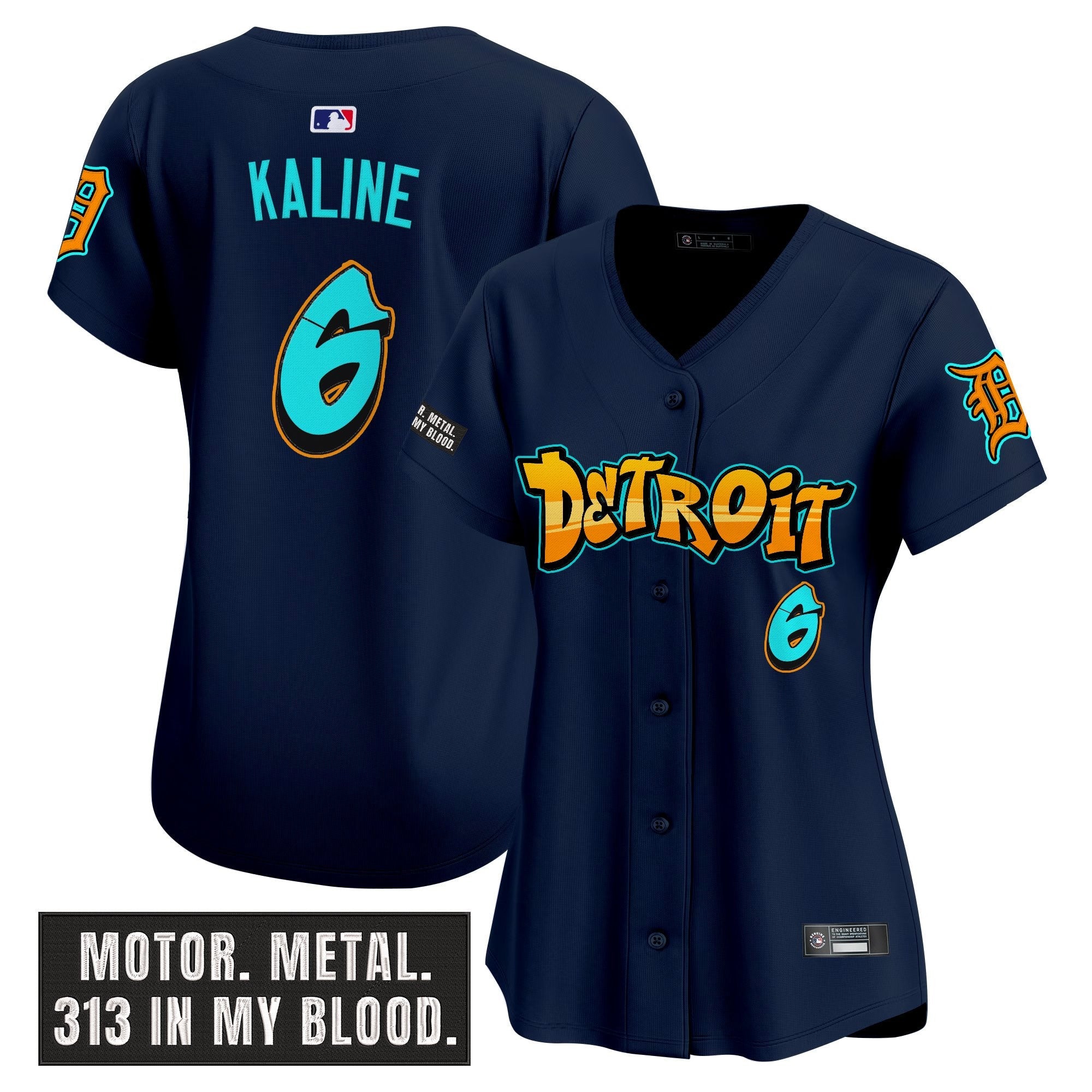 Women’s Detroit ‘Graffiti Motor City Edition’ Vapor Premier Limited Jersey
