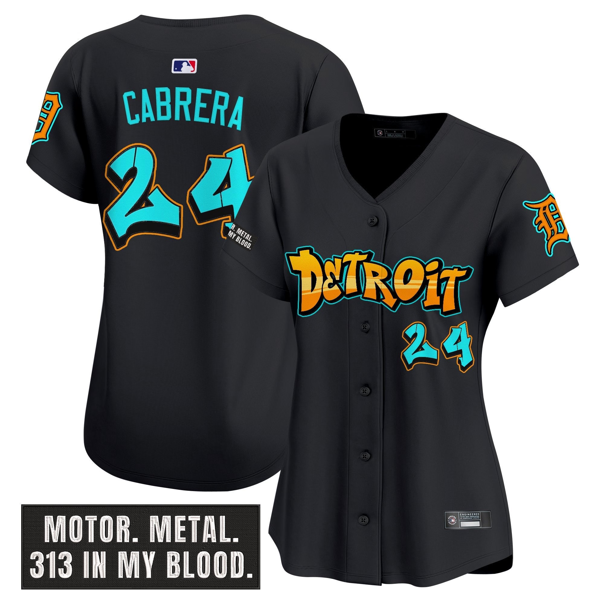 Women’s Detroit ‘Graffiti Motor City Edition’ Vapor Premier Limited Jersey
