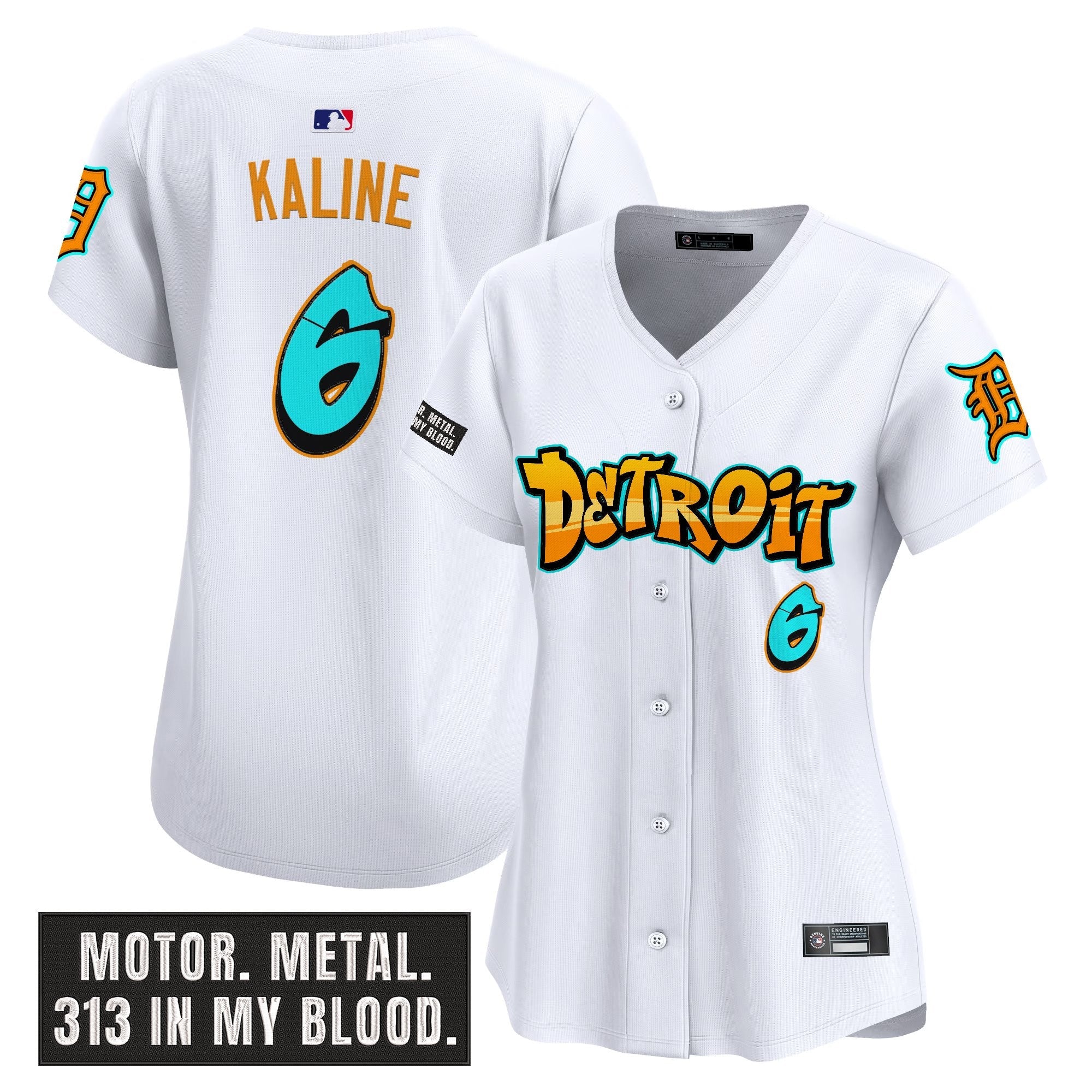 Women’s Detroit ‘Graffiti Motor City Edition’ Vapor Premier Limited Jersey