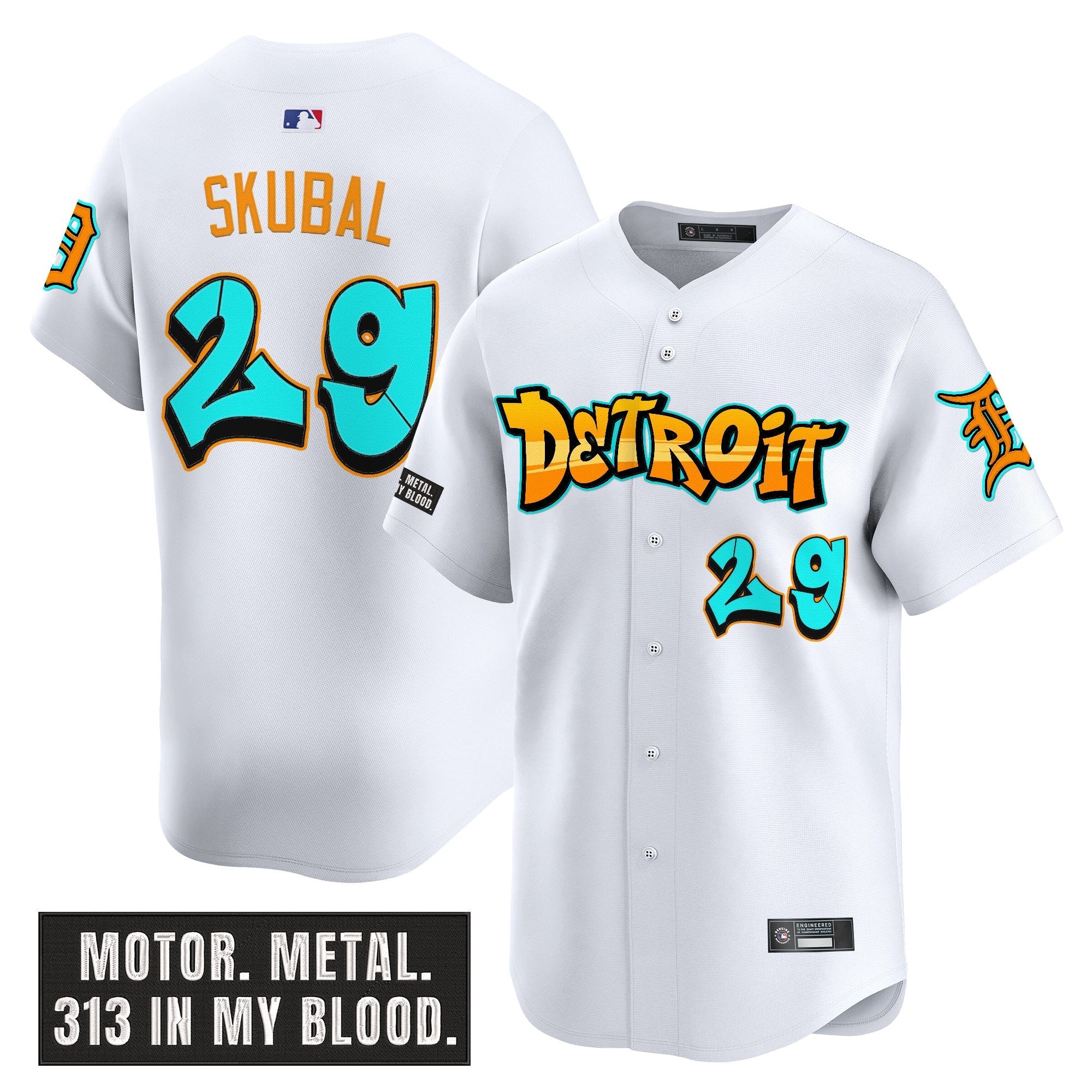 Men’s Detroit ‘Graffiti Motor City Edition’ Vapor Premier Limited Jersey