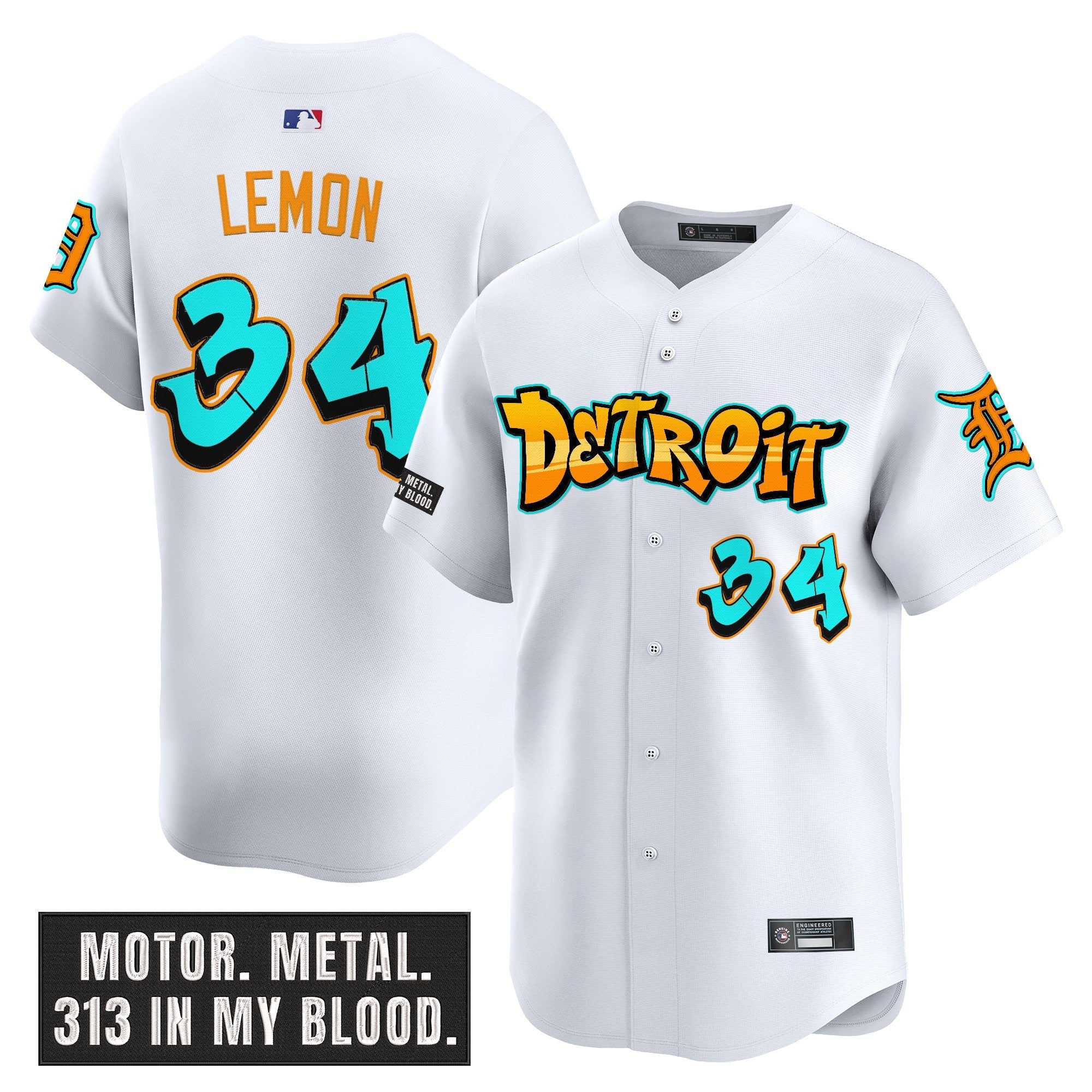 Men’s Detroit ‘Graffiti Motor City Edition’ Vapor Premier Limited Jersey