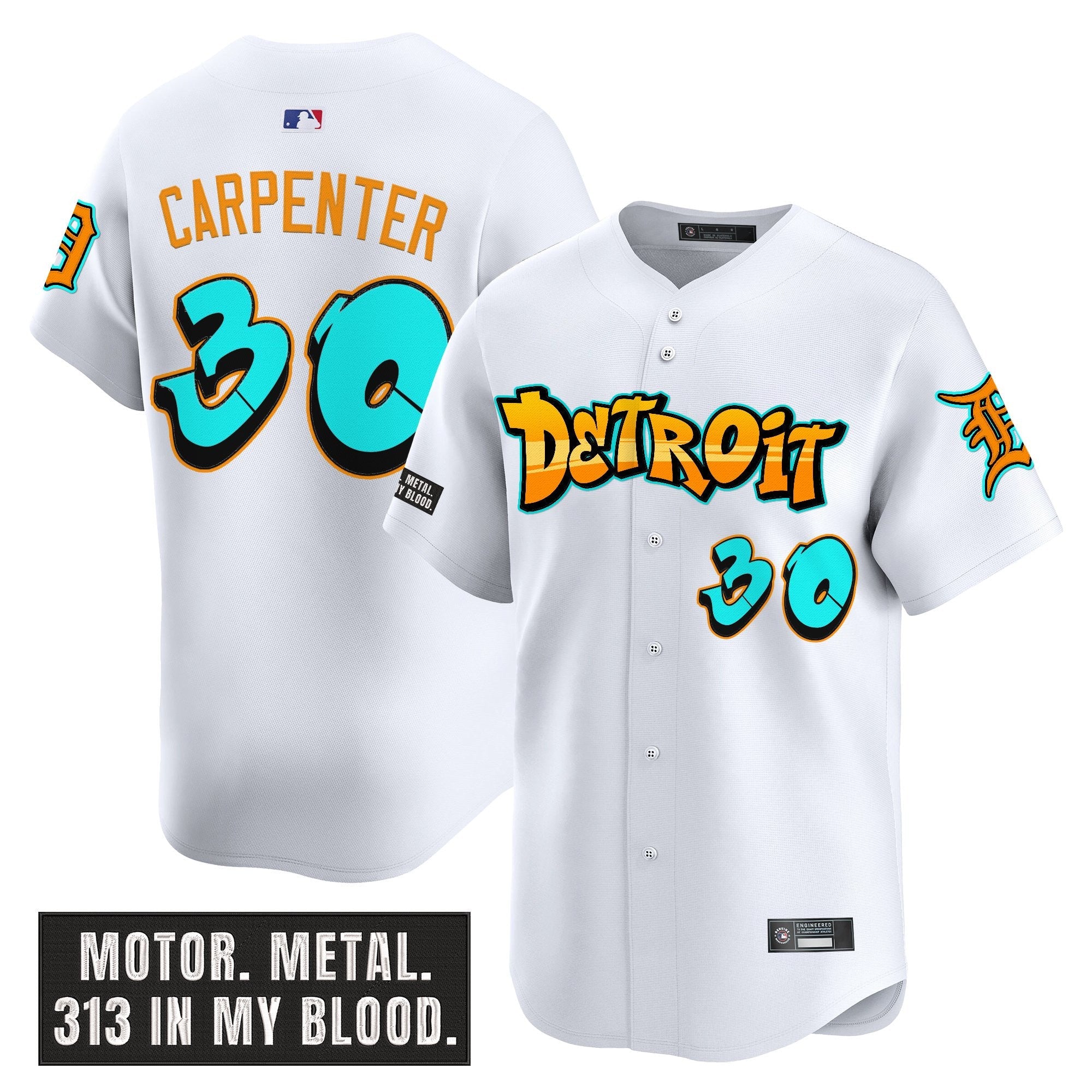 Men’s Detroit ‘Graffiti Motor City Edition’ Vapor Premier Limited Jersey