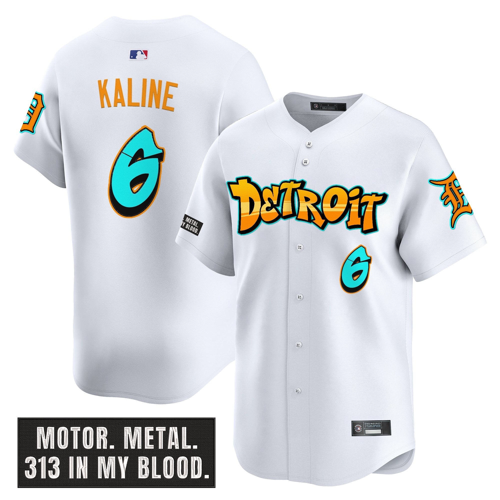 Men’s Detroit ‘Graffiti Motor City Edition’ Vapor Premier Limited Jersey
