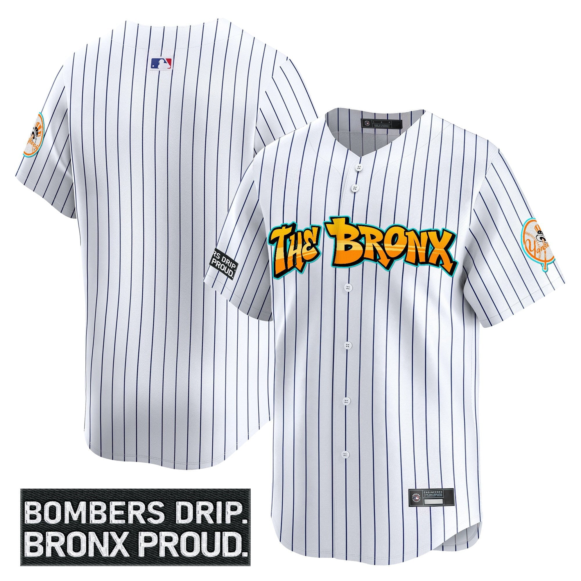 Men’s ‘Graffiti Bronx Bombers Edition’ Vapor Premier Limited Jersey