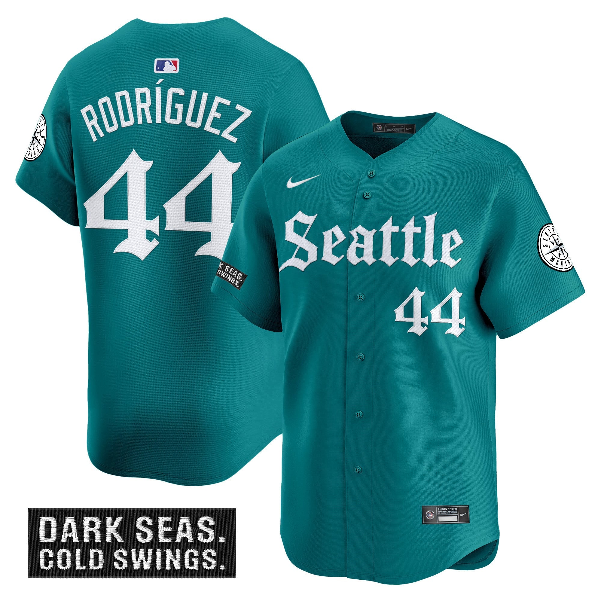 Men’s Seattle ‘Deep Sea Gothic Edition’ Vapor Premier Limited Jersey