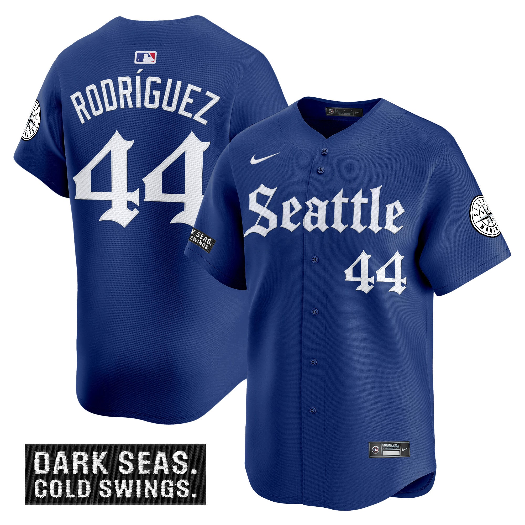 Men’s Seattle ‘Deep Sea Gothic Edition’ Vapor Premier Limited Jersey