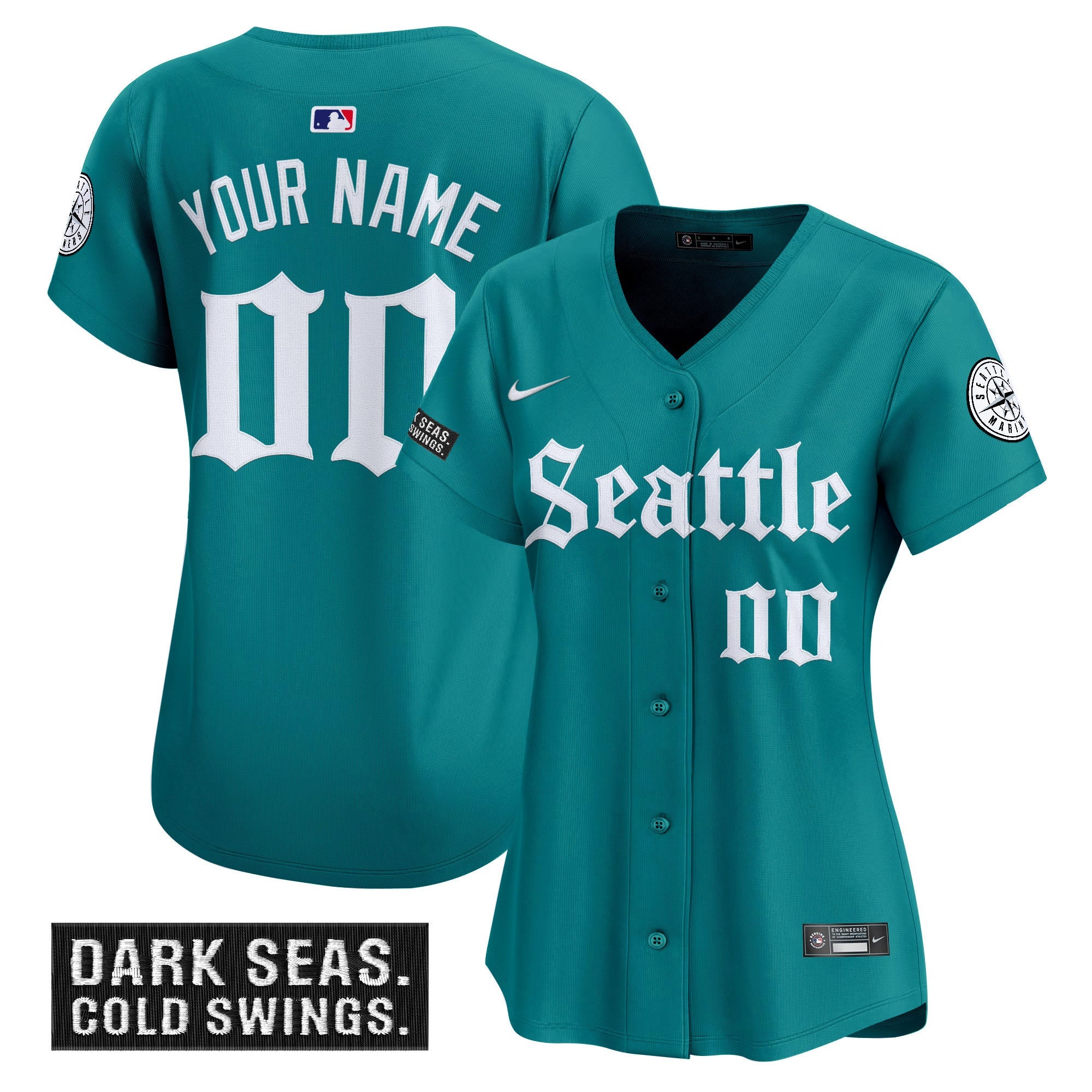 Seattle ‘Deep Sea Gothic Edition’ Vapor Premier Limited Custom Jersey