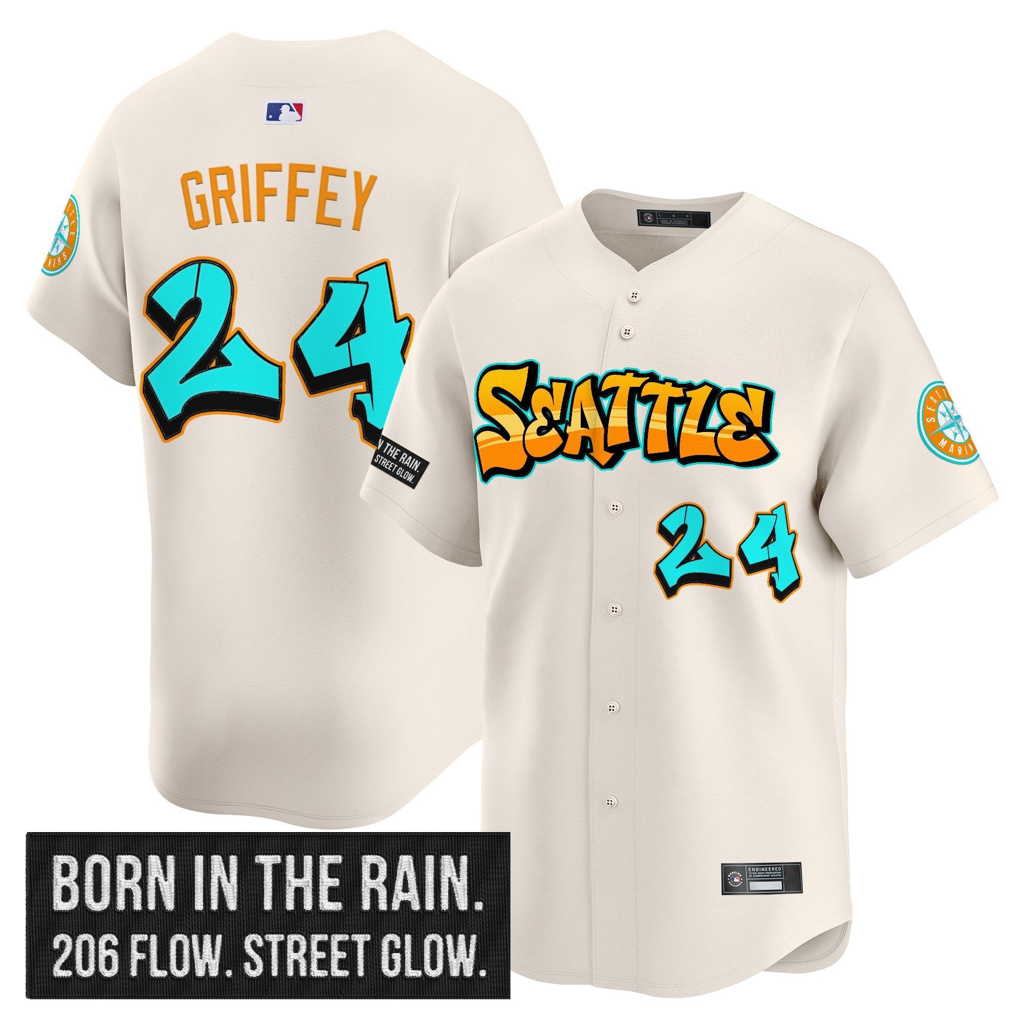 Graffiti Emerald Drop Limited Jersey
