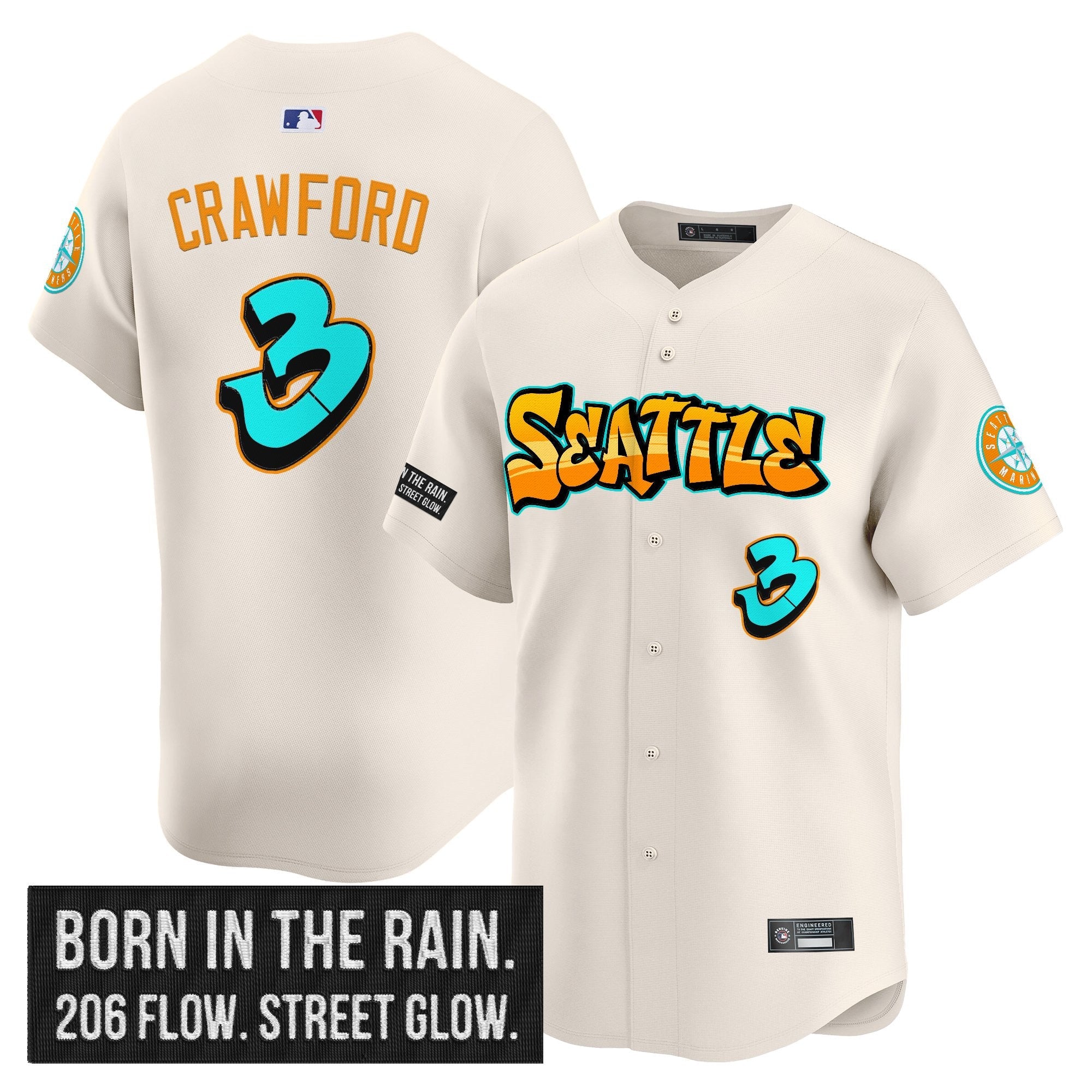 Graffiti Emerald Drop Limited Jersey