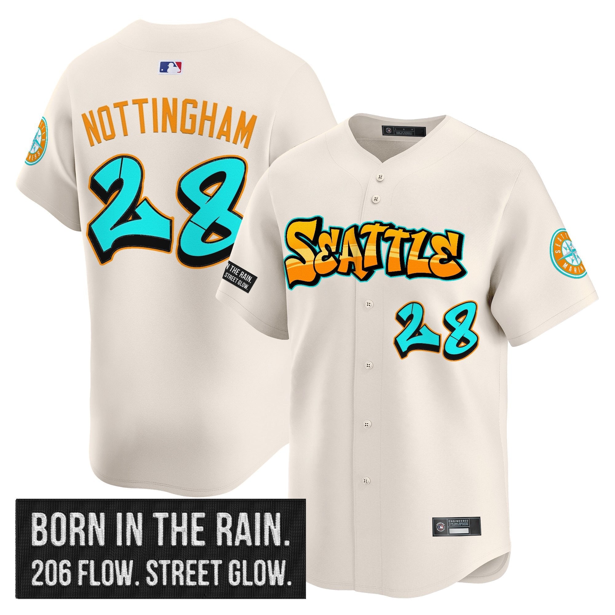 Graffiti Emerald Drop Limited Jersey