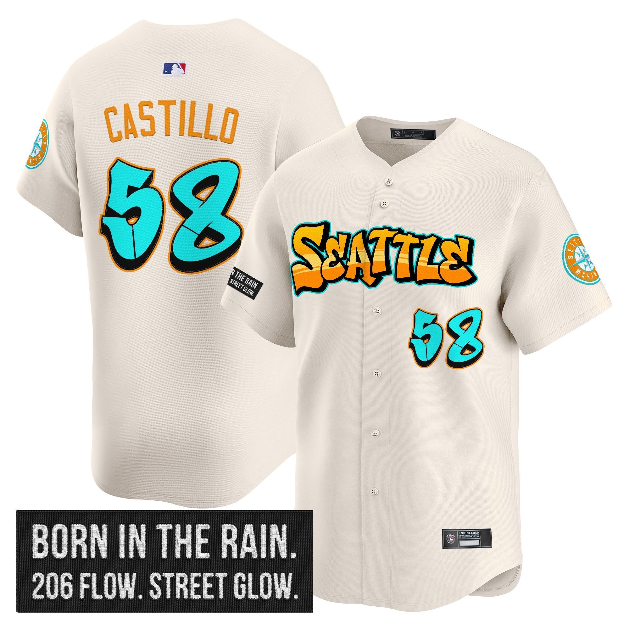 Graffiti Emerald Drop Limited Jersey