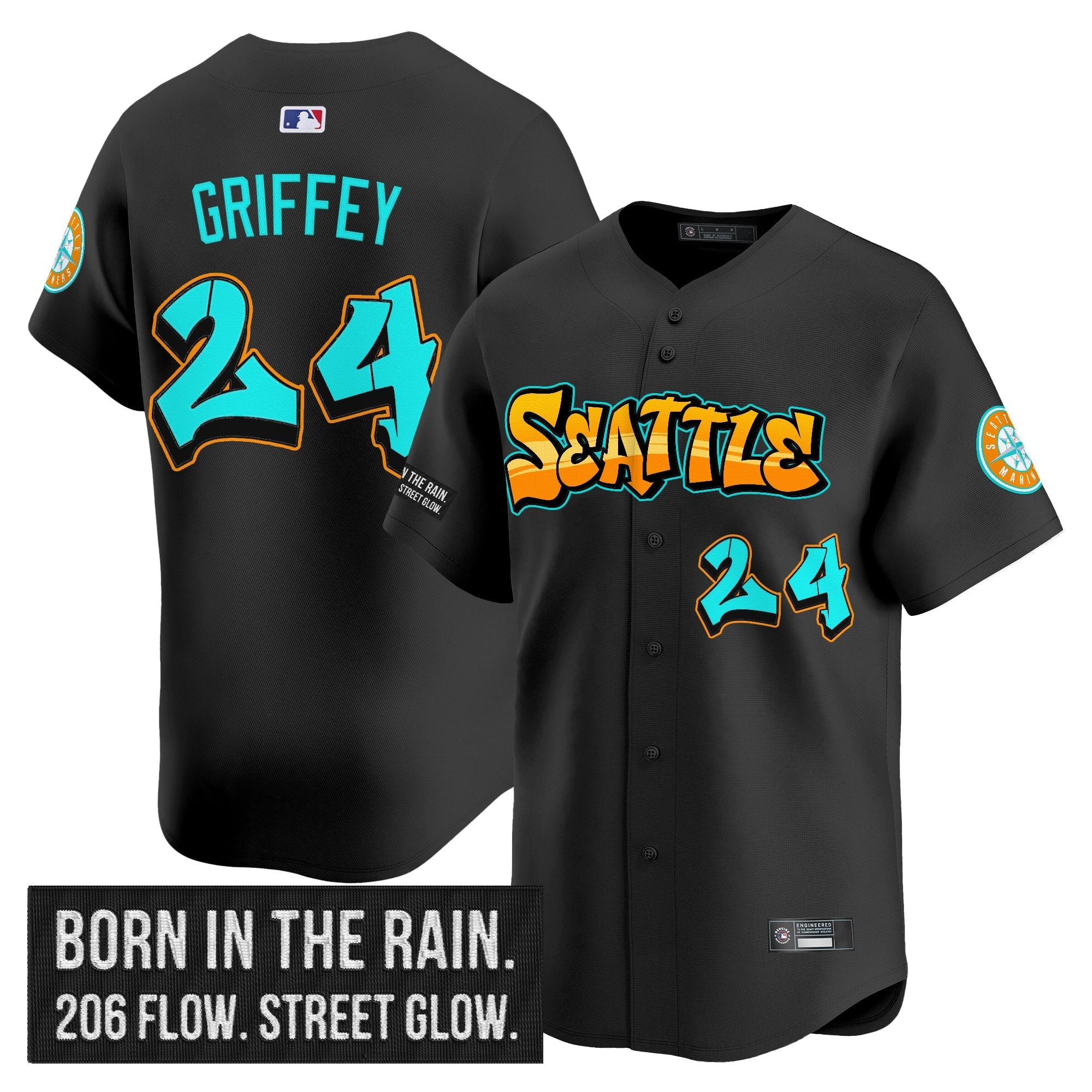 Graffiti Emerald Drop Limited Jersey