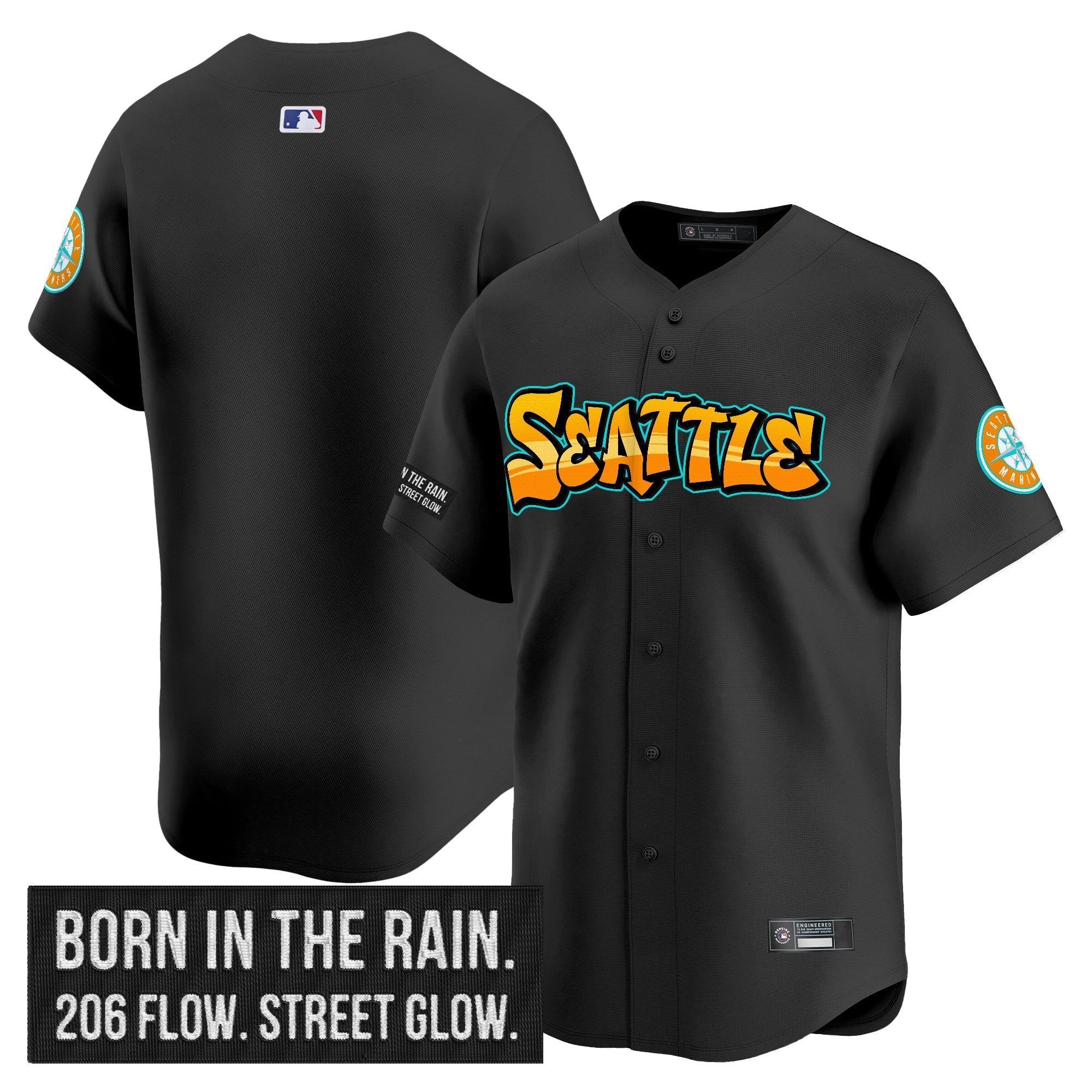 Graffiti Emerald Drop Limited Jersey