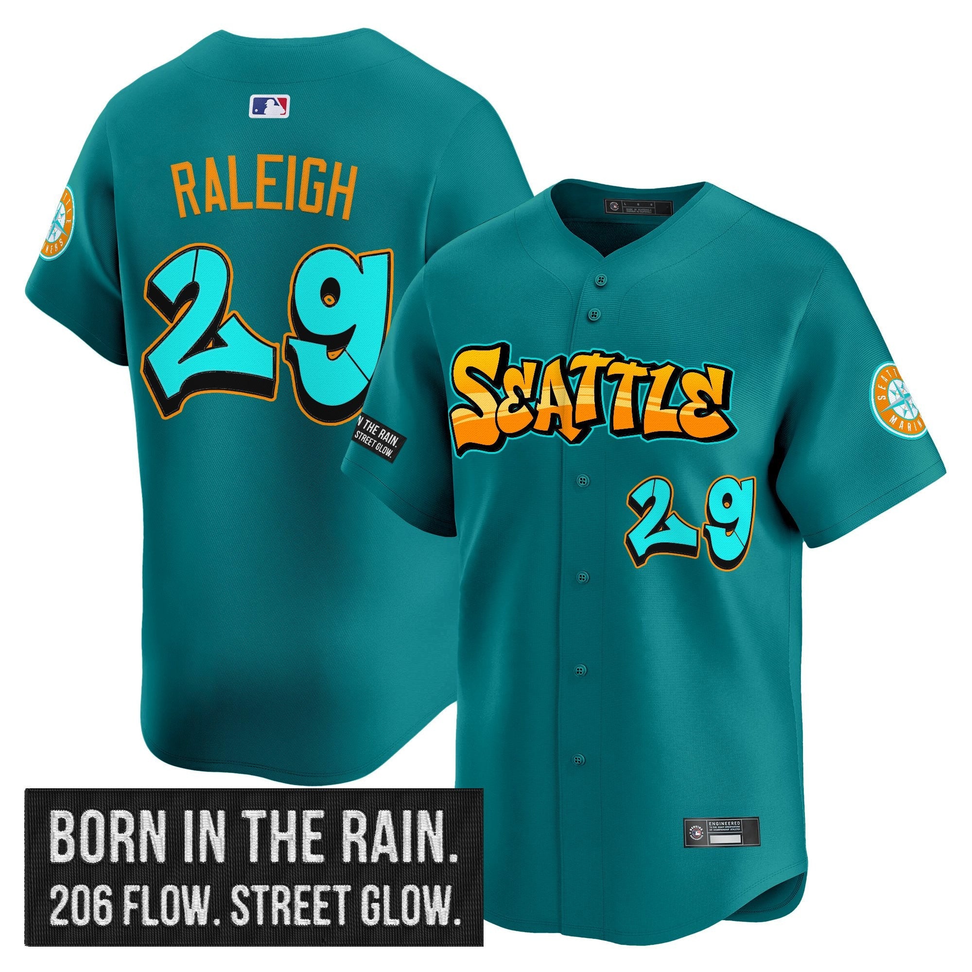 Graffiti Emerald Drop Limited Jersey