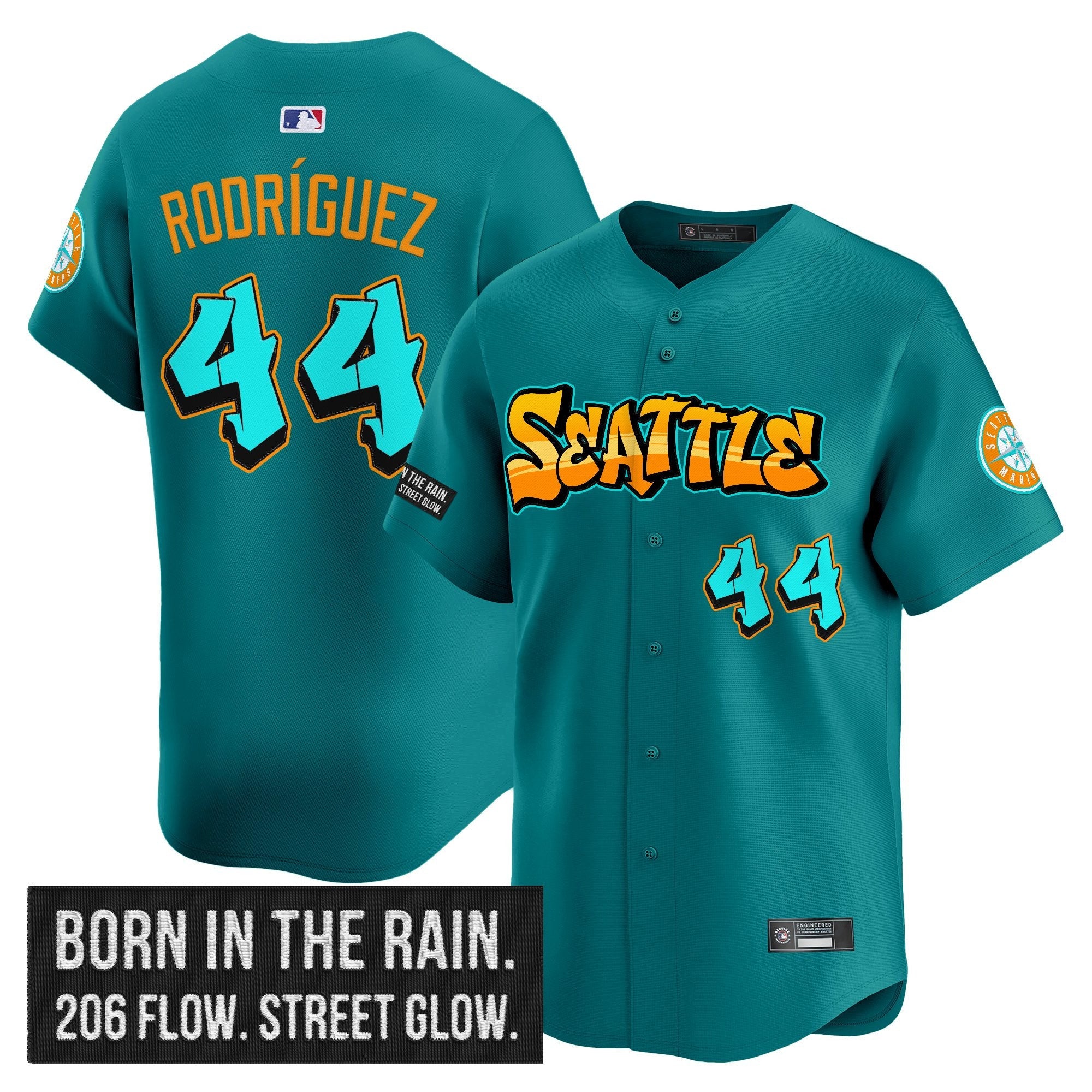 Graffiti Emerald Drop Limited Jersey