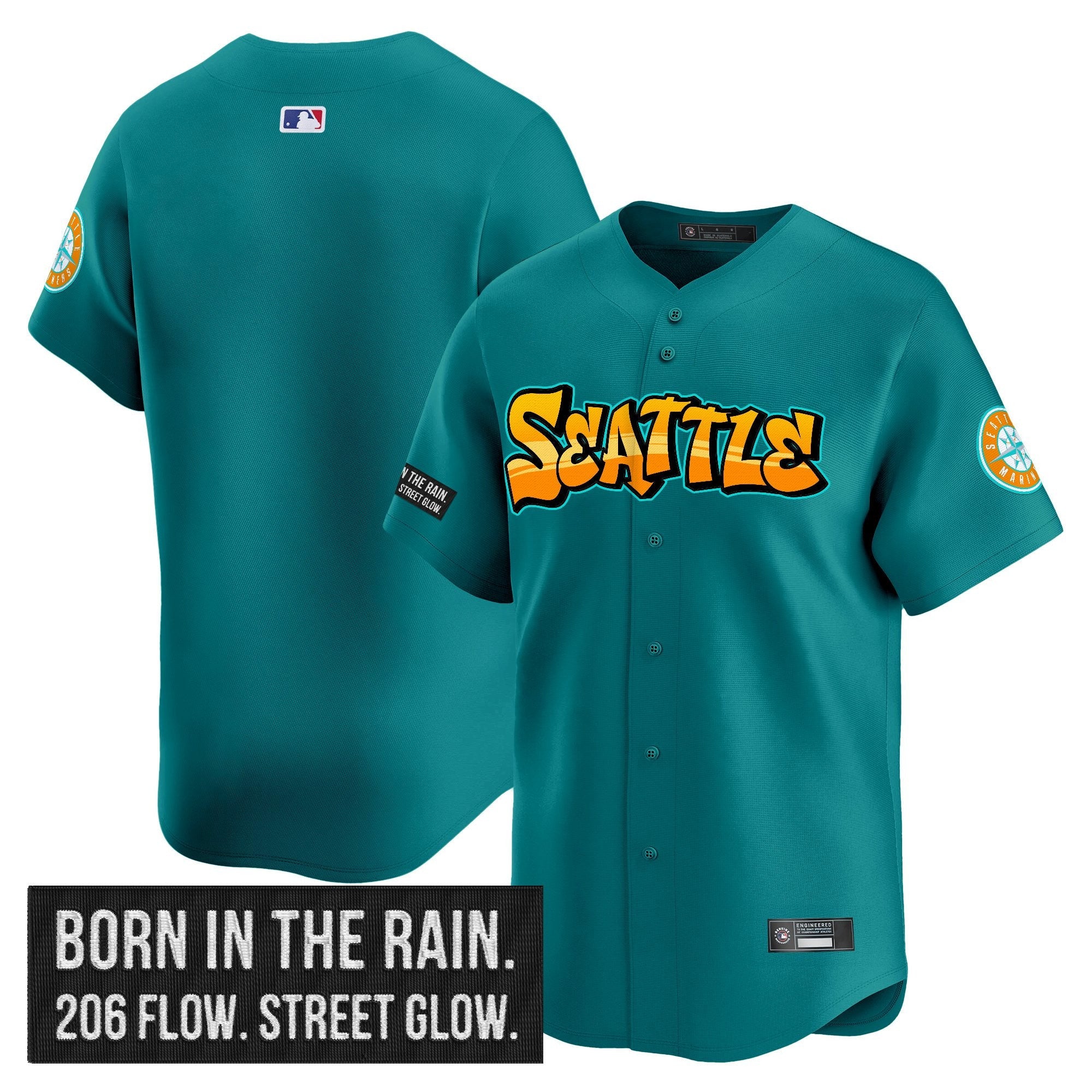 Graffiti Emerald Drop Limited Jersey
