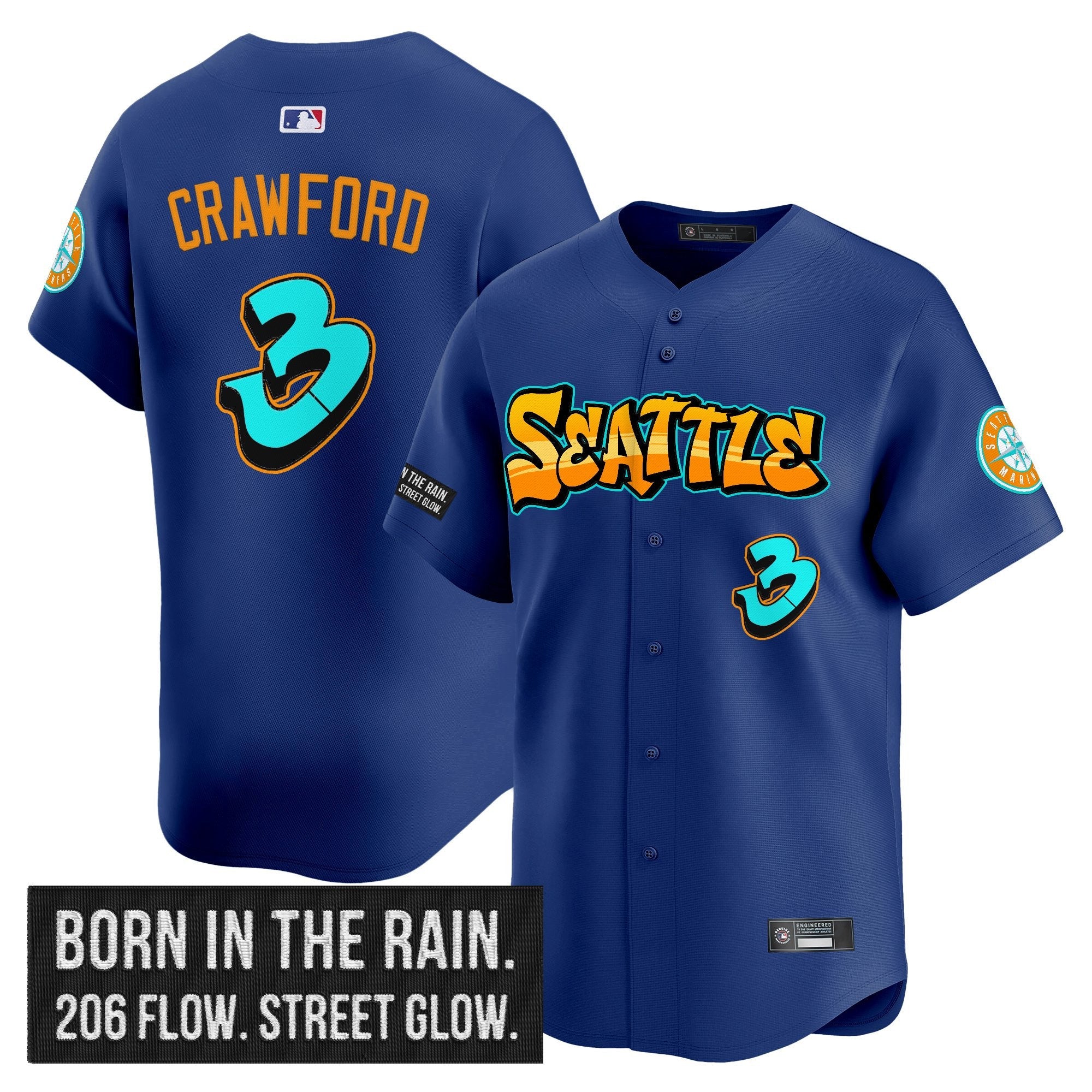 Graffiti Emerald Drop Limited Jersey