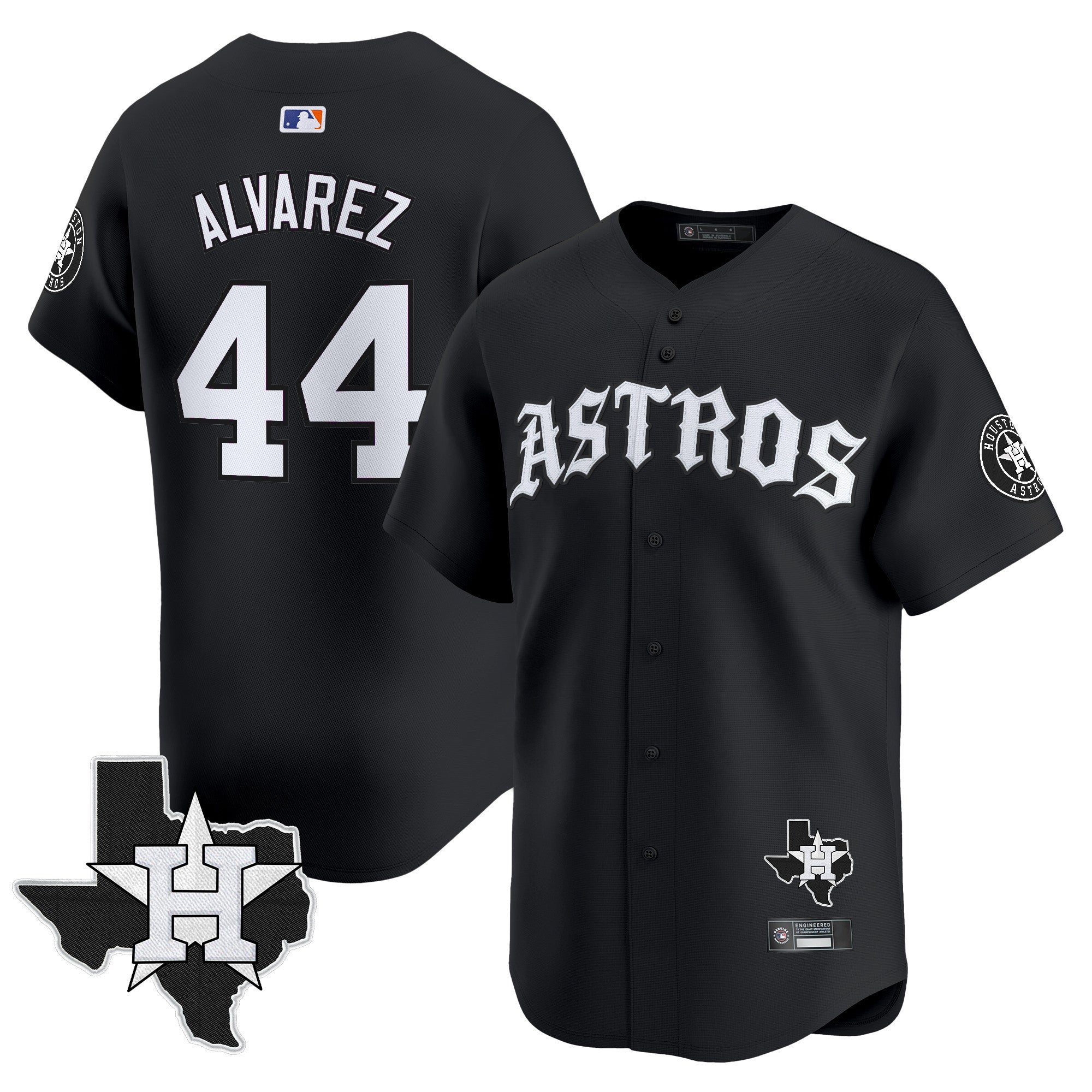 Men’s Houston ‘Old English Edition’ Vapor Premier Limited Jersey