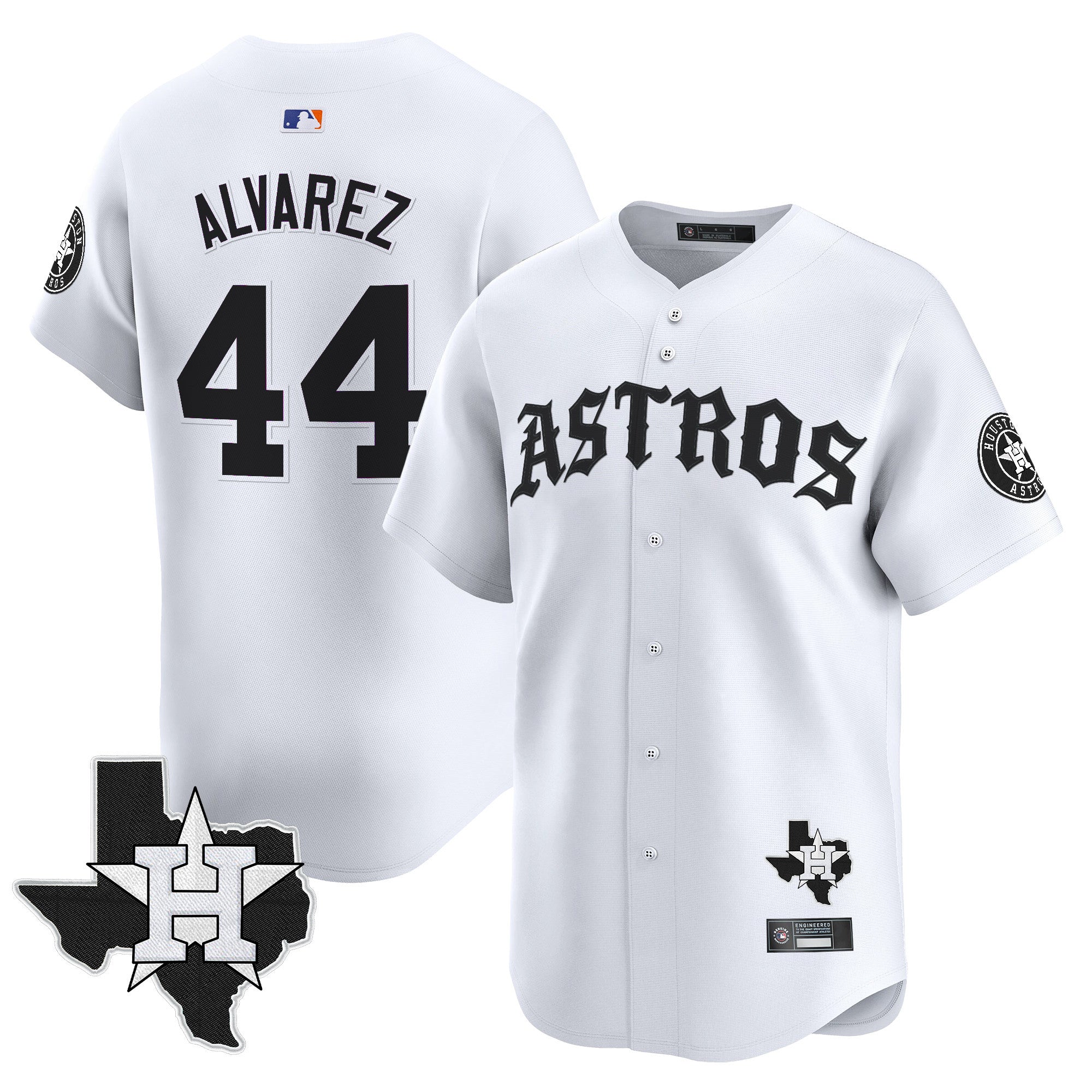 Men’s Houston ‘Old English Edition’ Vapor Premier Limited Jersey