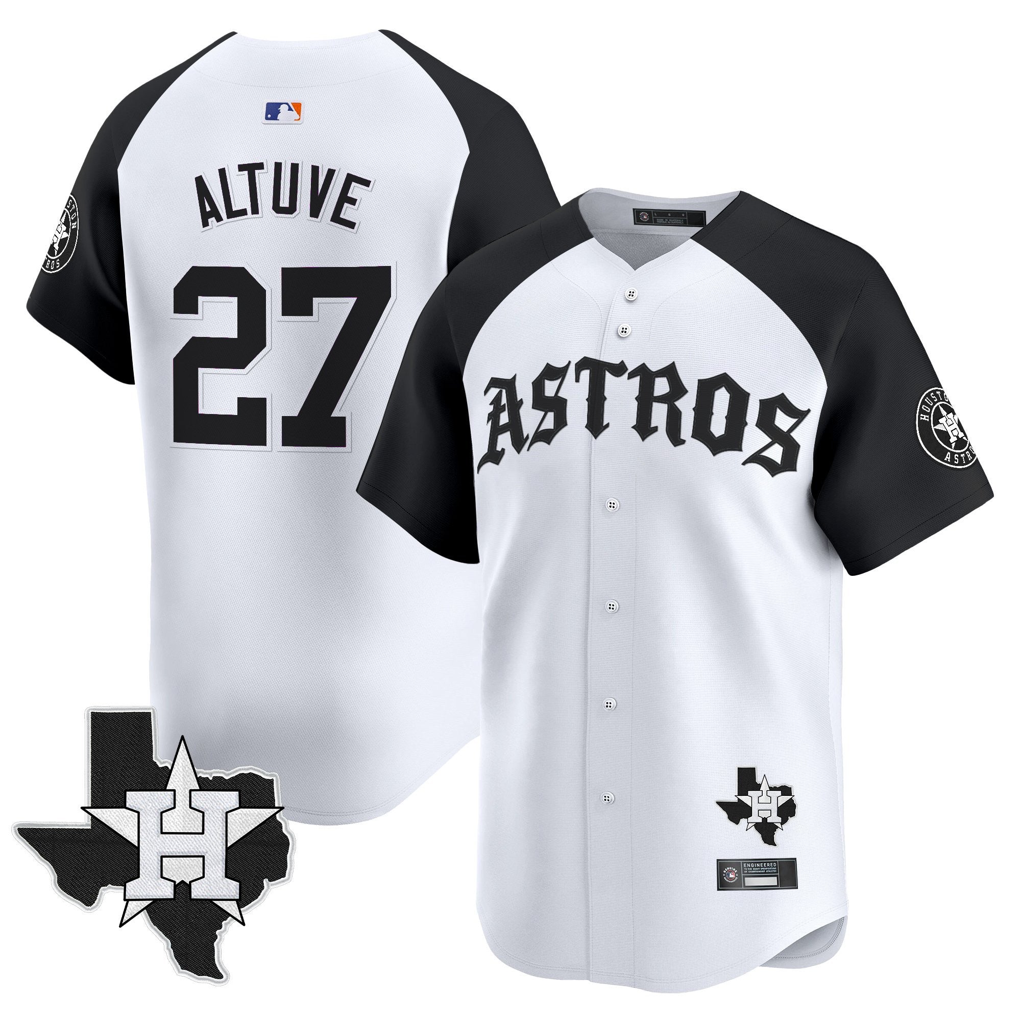 Men’s Houston ‘Old English Edition’ Vapor Premier Limited Jersey