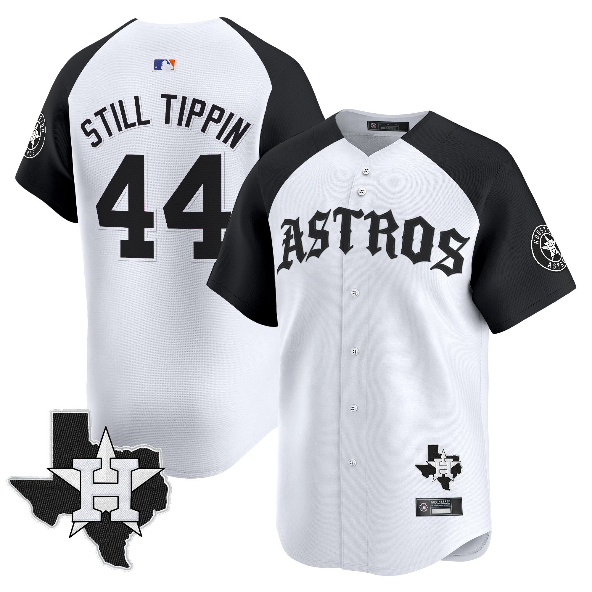 Men’s Houston ‘Old English Edition’ Vapor Premier Limited Jersey