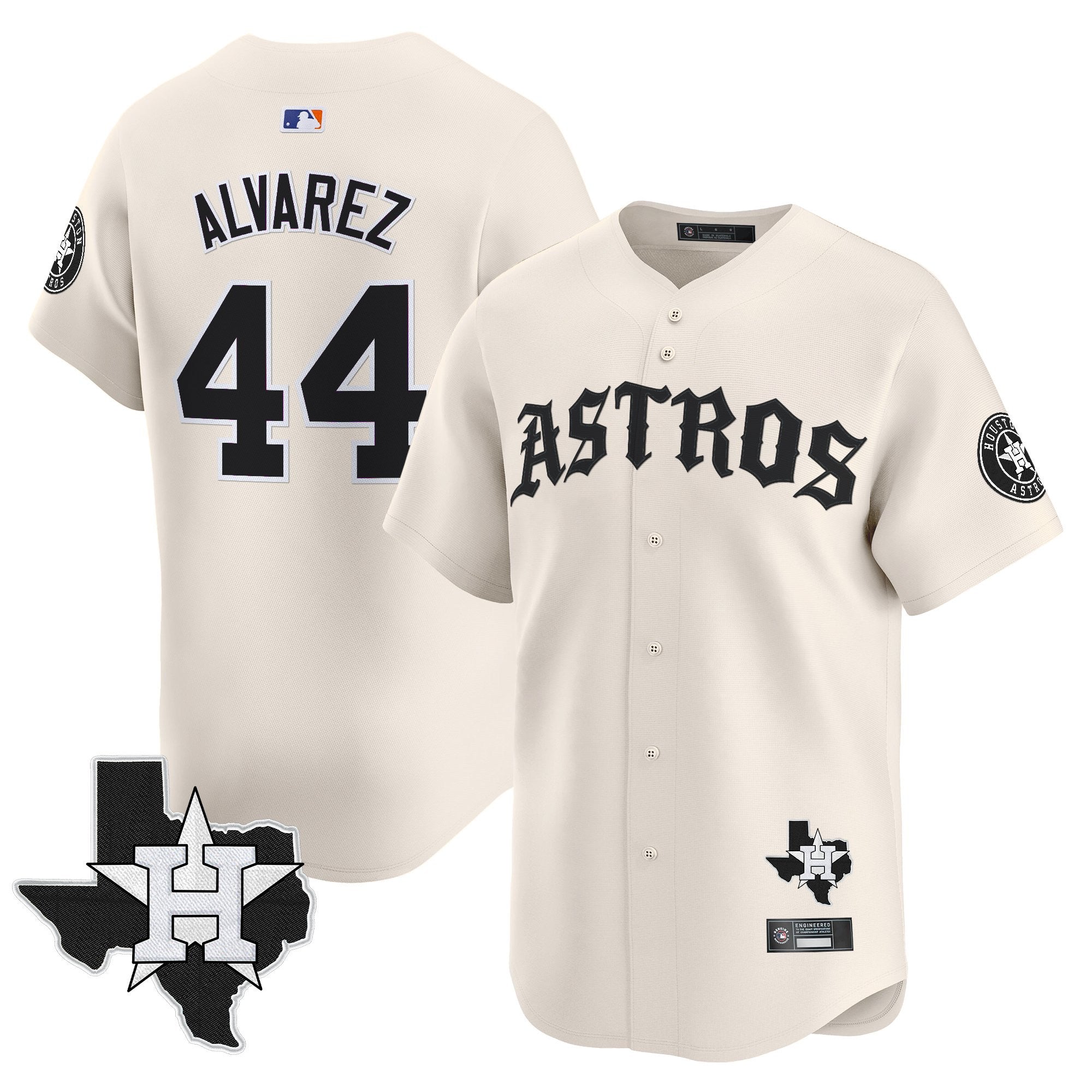 Men’s Houston ‘Old English Edition’ Vapor Premier Limited Jersey