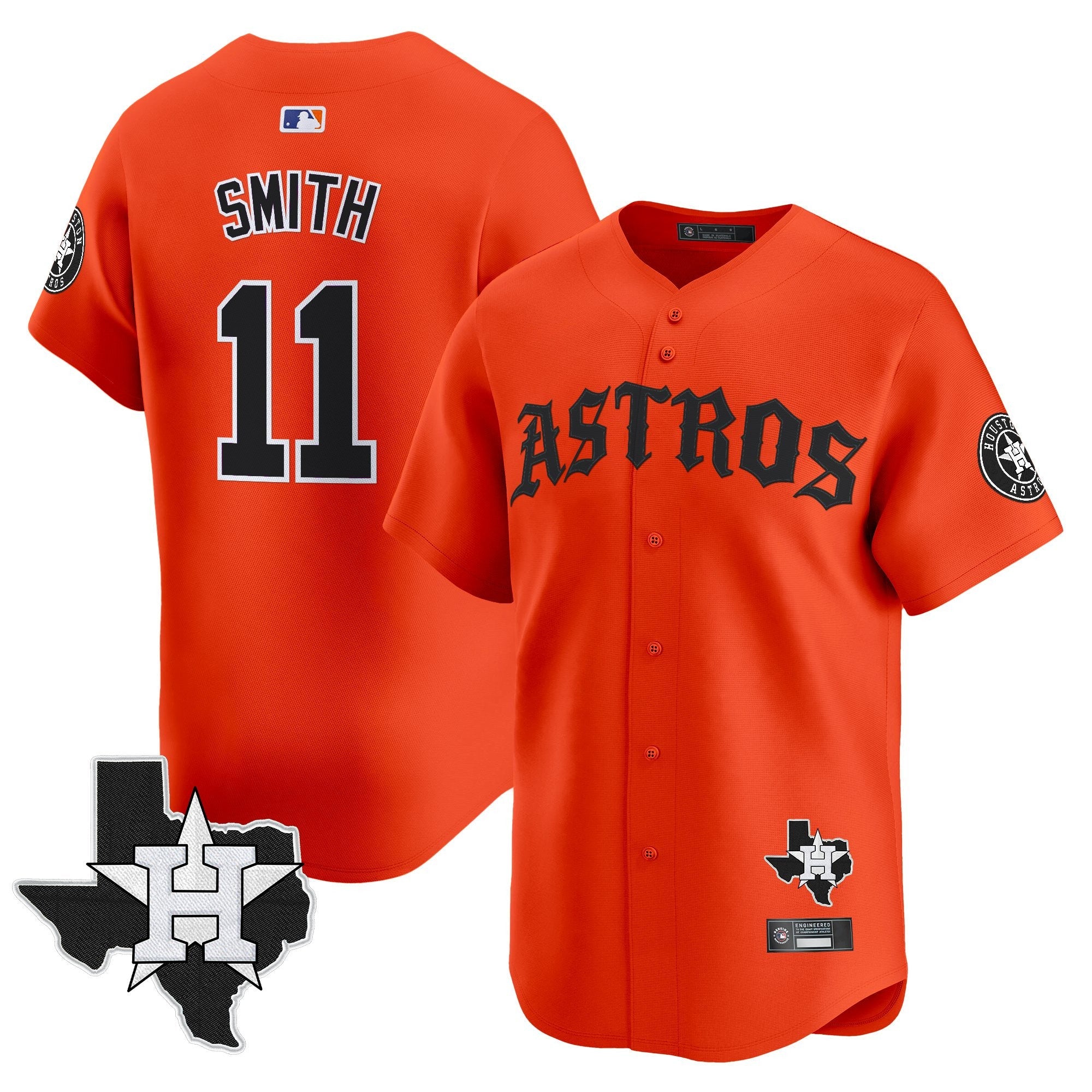 Men’s Houston ‘Old English Edition’ Vapor Premier Limited Jersey