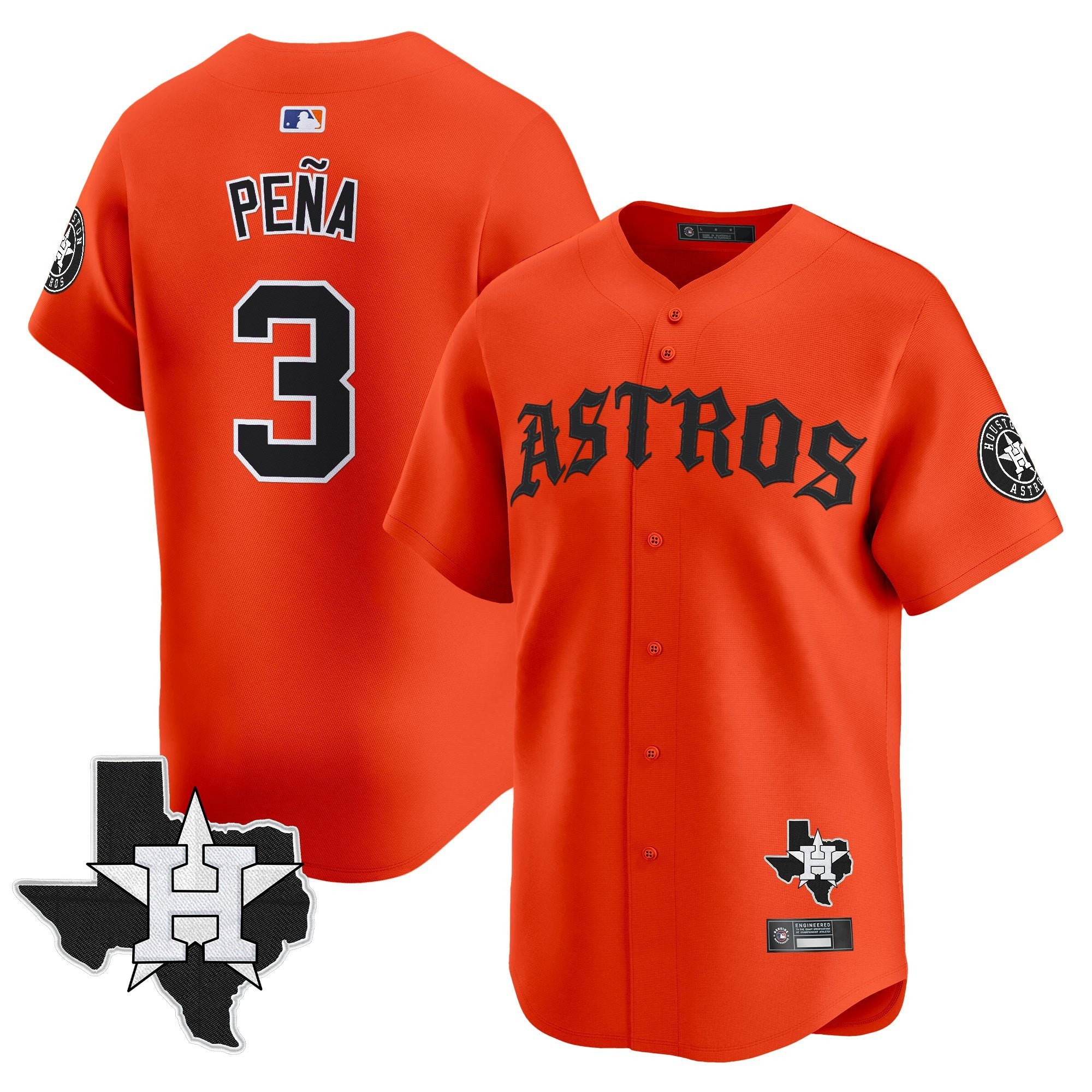Men’s Houston ‘Old English Edition’ Vapor Premier Limited Jersey