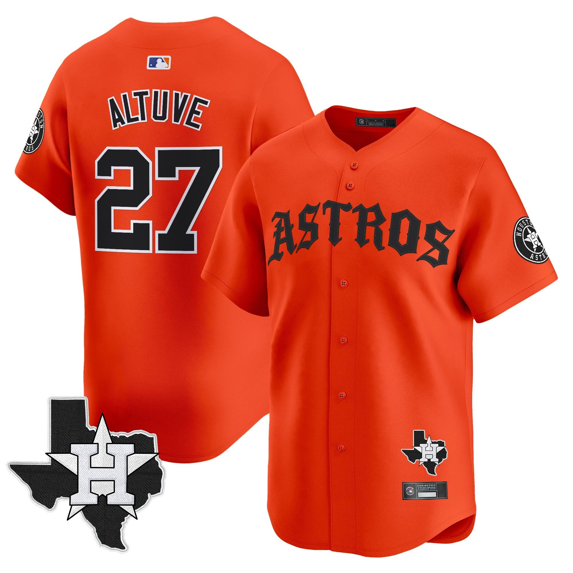 Men’s Houston ‘Old English Edition’ Vapor Premier Limited Jersey