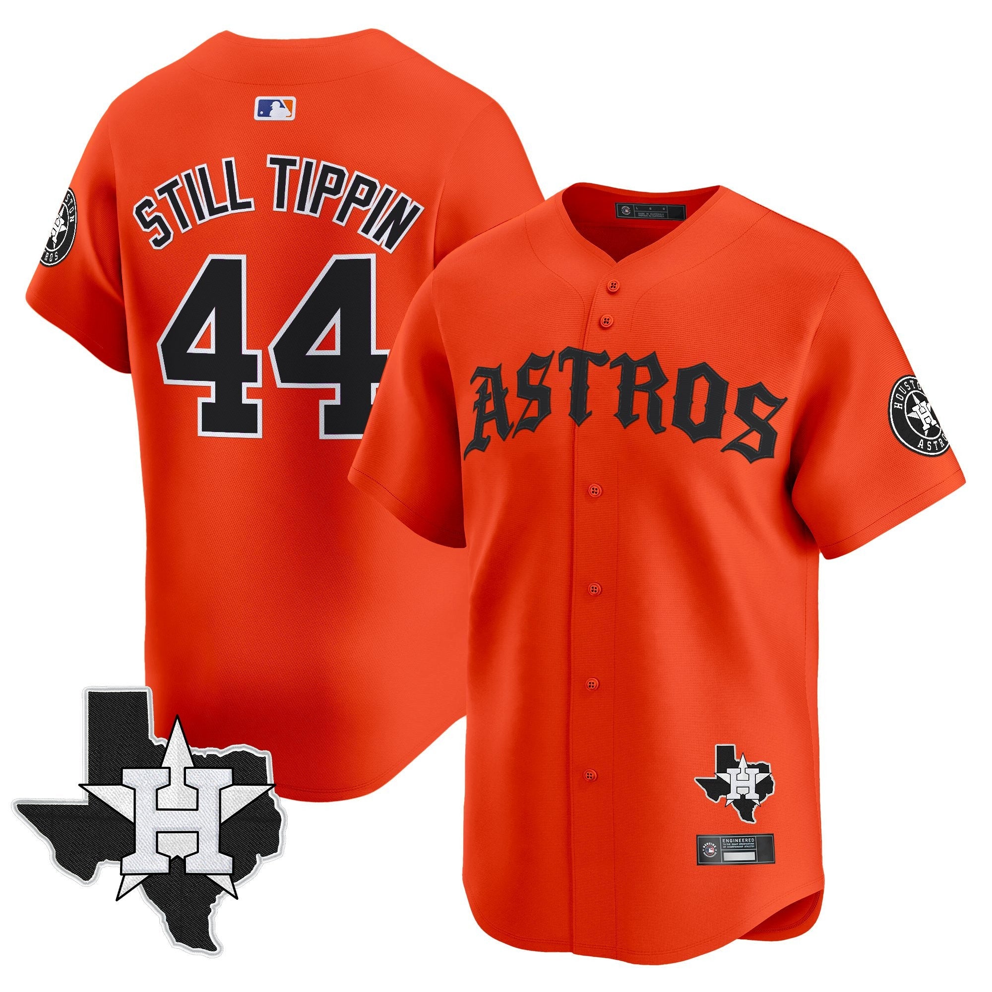 Men’s Houston ‘Old English Edition’ Vapor Premier Limited Jersey