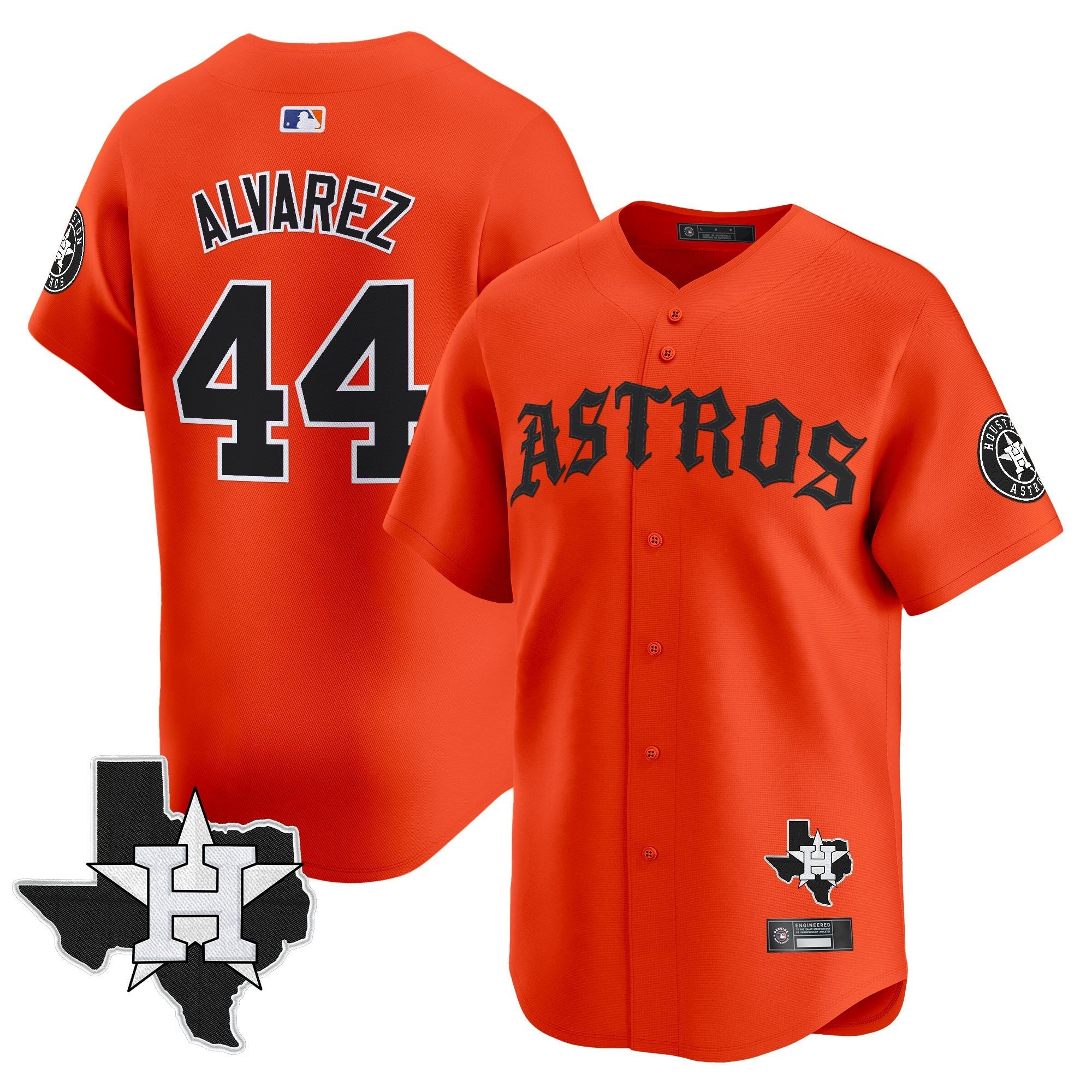 Men’s Houston ‘Old English Edition’ Vapor Premier Limited Jersey